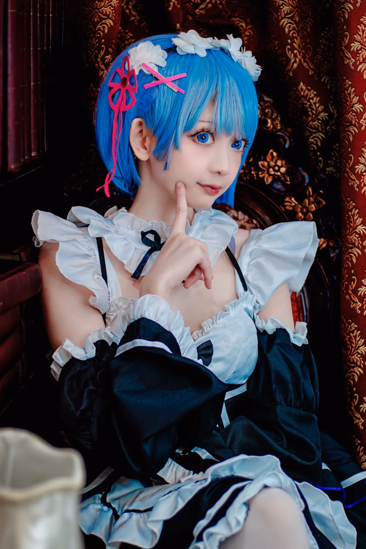 Evil Overlord Gabo as Rem — cosplay photo 6 of 27