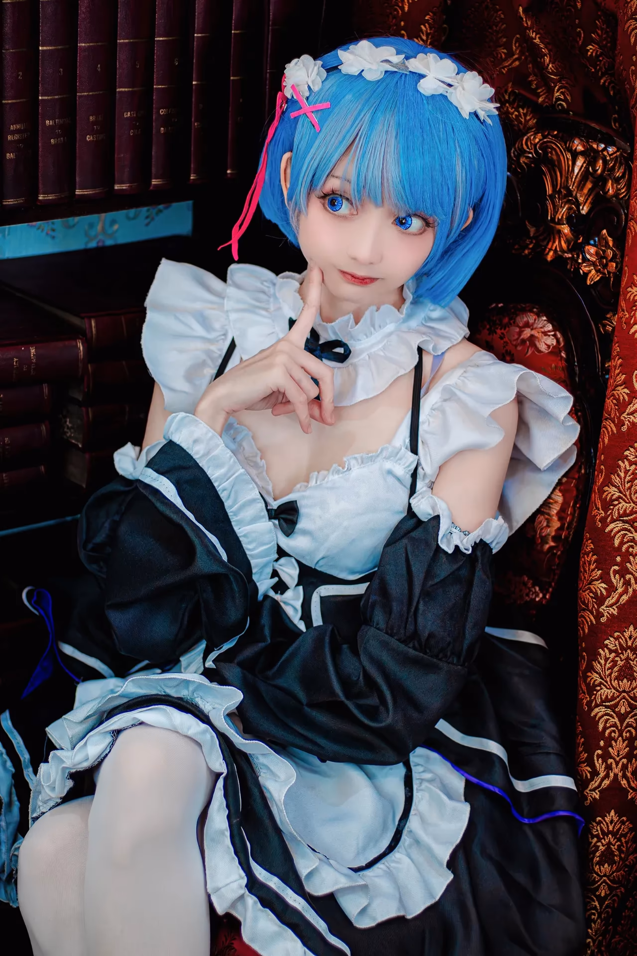Evil Overlord Gabo as Rem — cosplay photo 9 of 27
