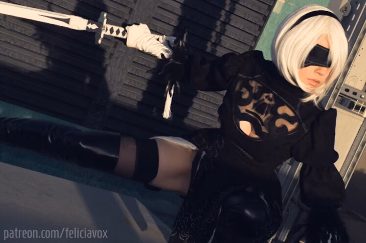 Felicia Vox as 2B — cosplay photo 7 of 60