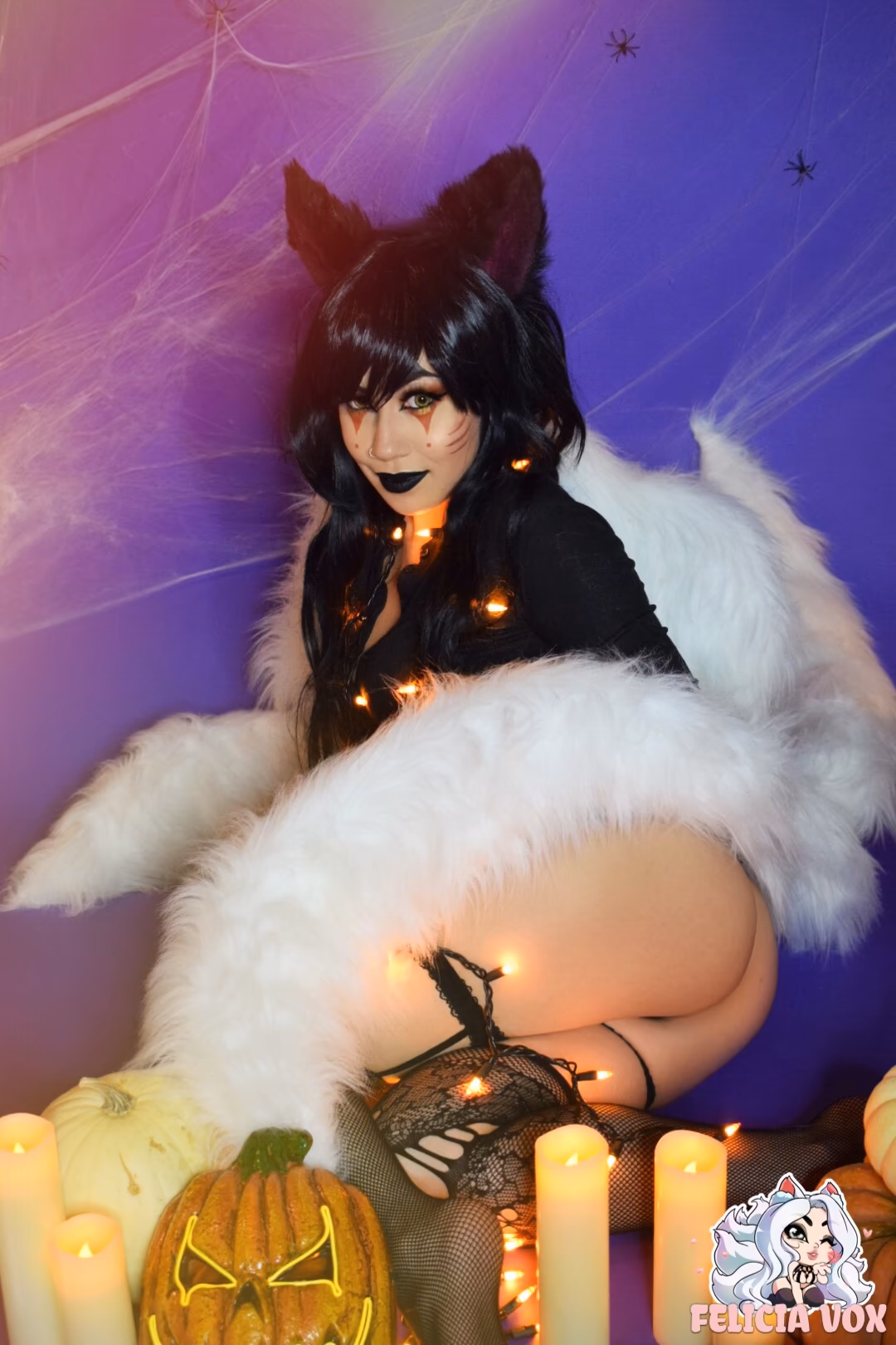 Felicia Vox as Ahri — cosplay photo 12 of 77