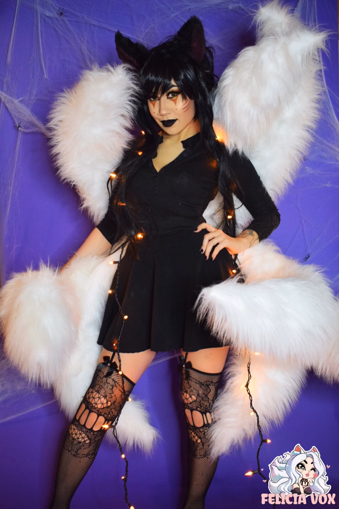 Felicia Vox as Ahri — cosplay photo 16 of 77
