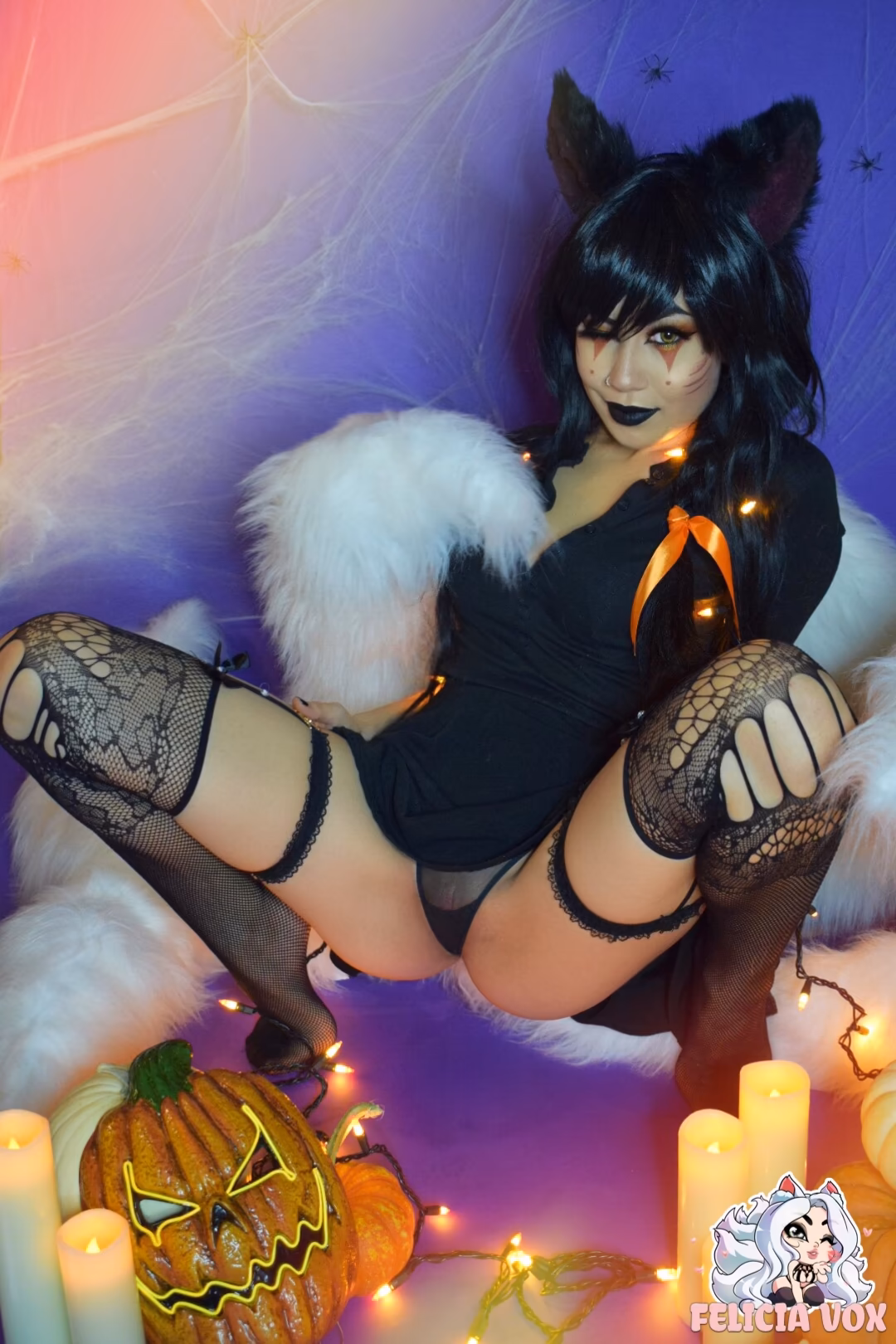 Felicia Vox as Ahri — cosplay photo 21 of 77