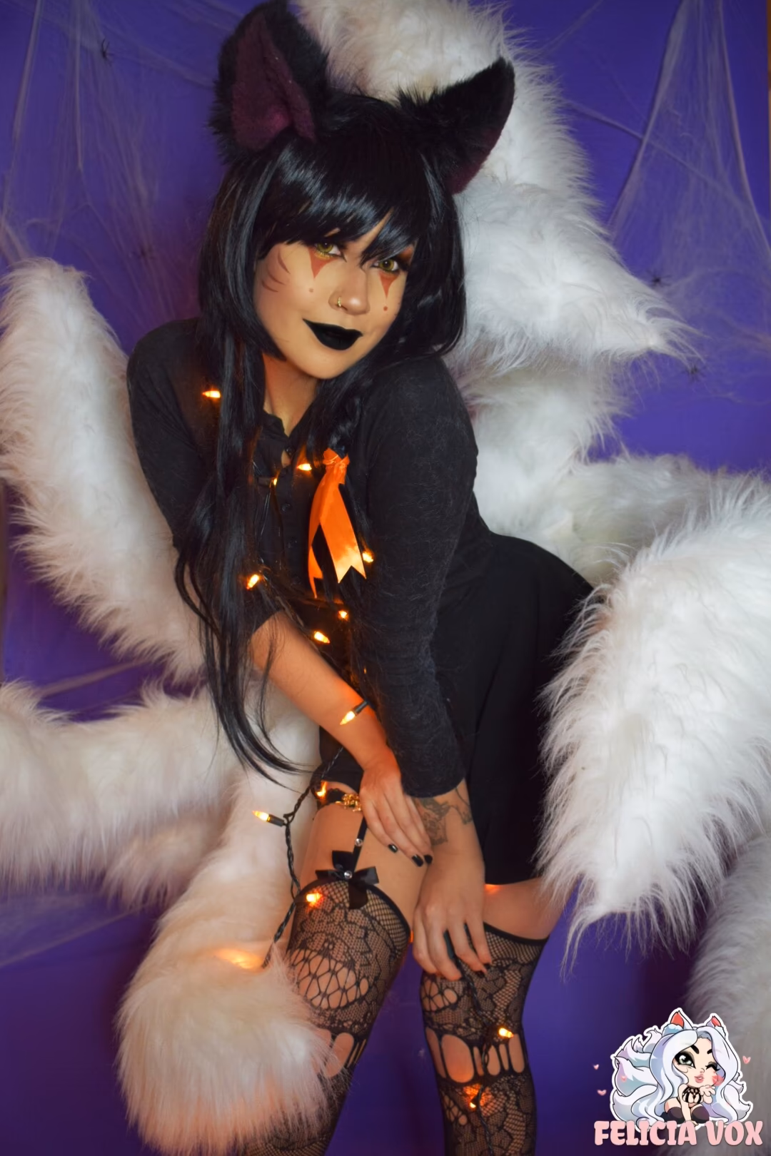 Felicia Vox as Ahri — cosplay photo 22 of 77