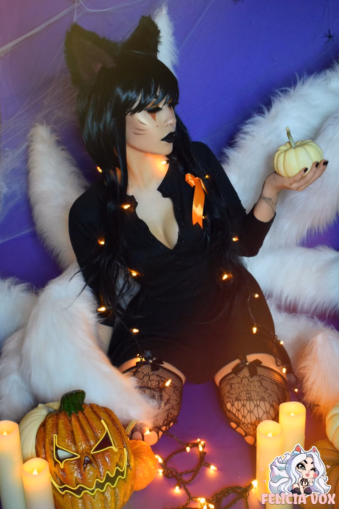Felicia Vox as Ahri — cosplay photo 31 of 77
