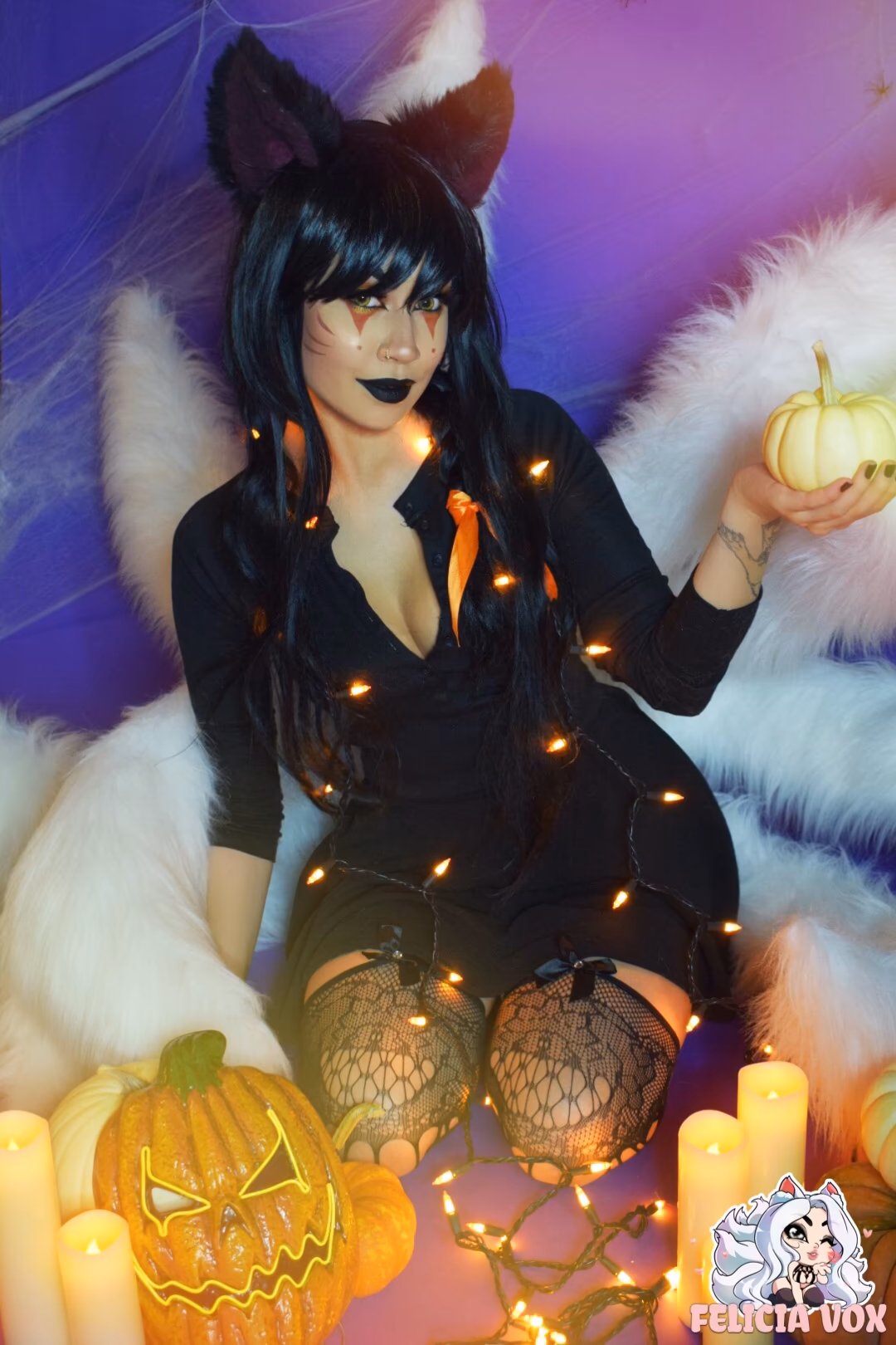 Felicia Vox as Ahri — cosplay photo 32 of 77