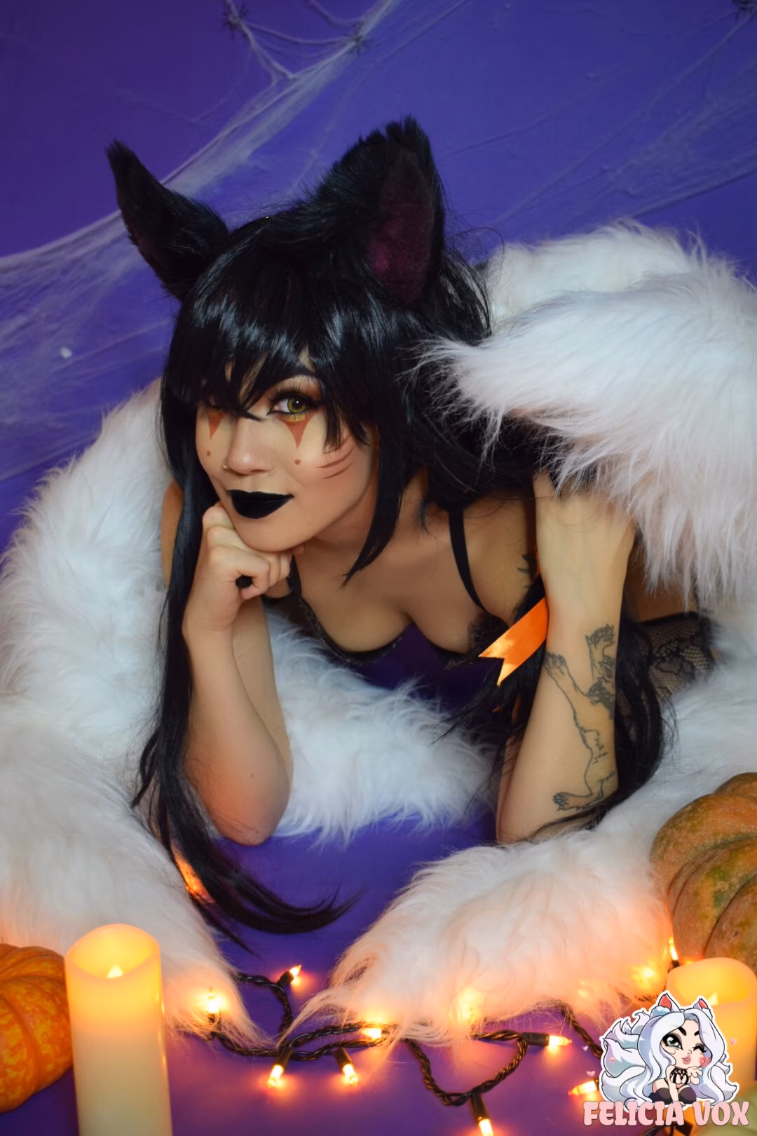 Felicia Vox as Ahri — cosplay photo 48 of 77