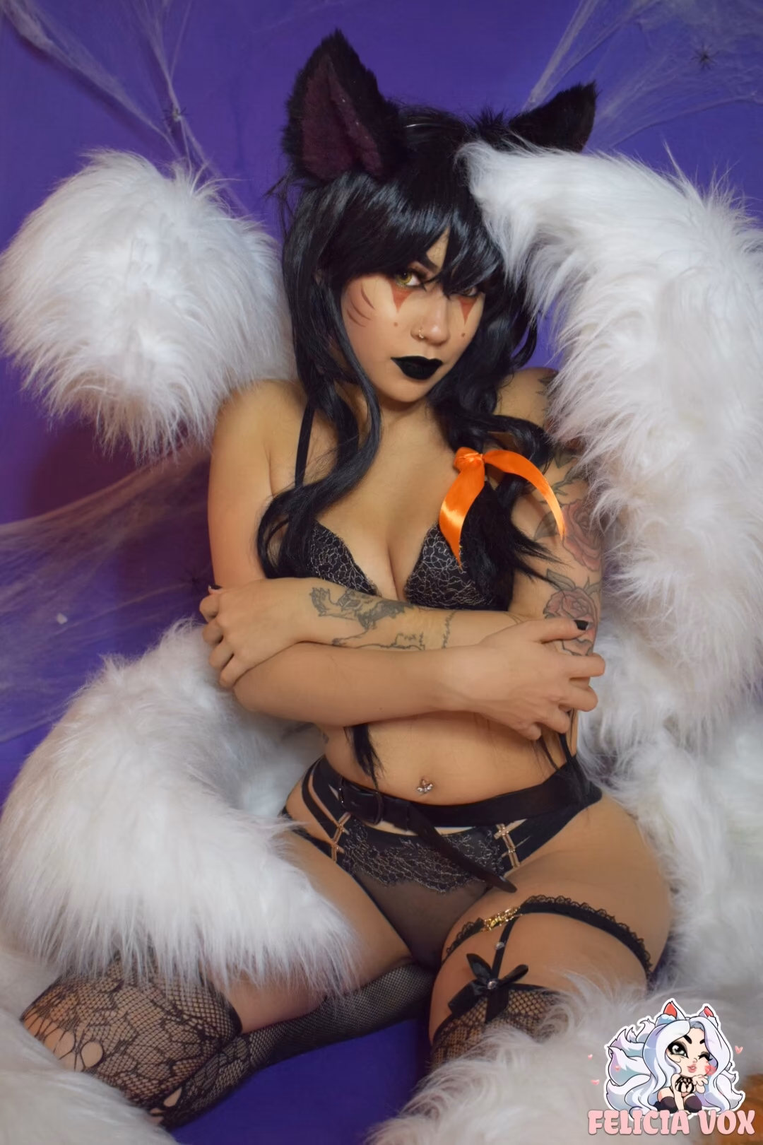 Felicia Vox as Ahri — cosplay photo 51 of 77