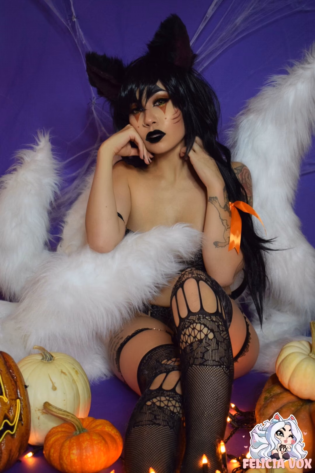 Felicia Vox as Ahri — cosplay photo 59 of 77