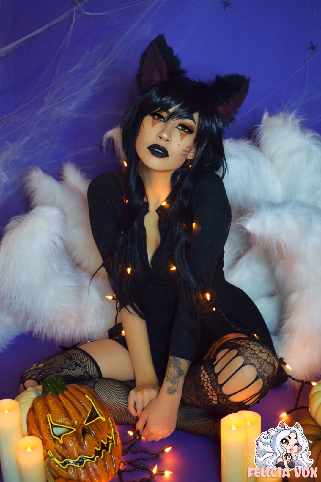 Felicia Vox as Ahri — cosplay photo 8 of 77