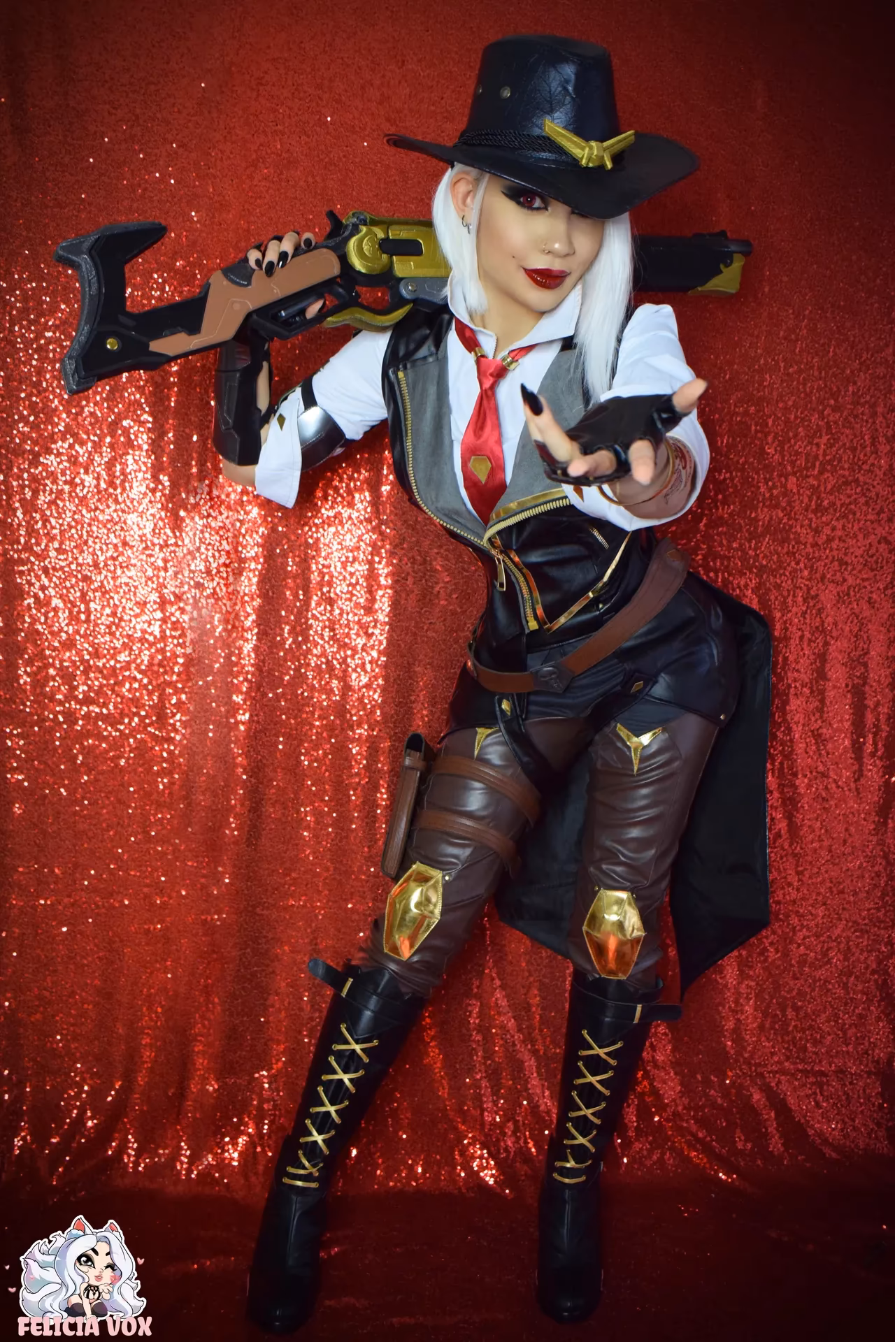 Felicia Vox as Ashe — cosplay photo 16 of 100