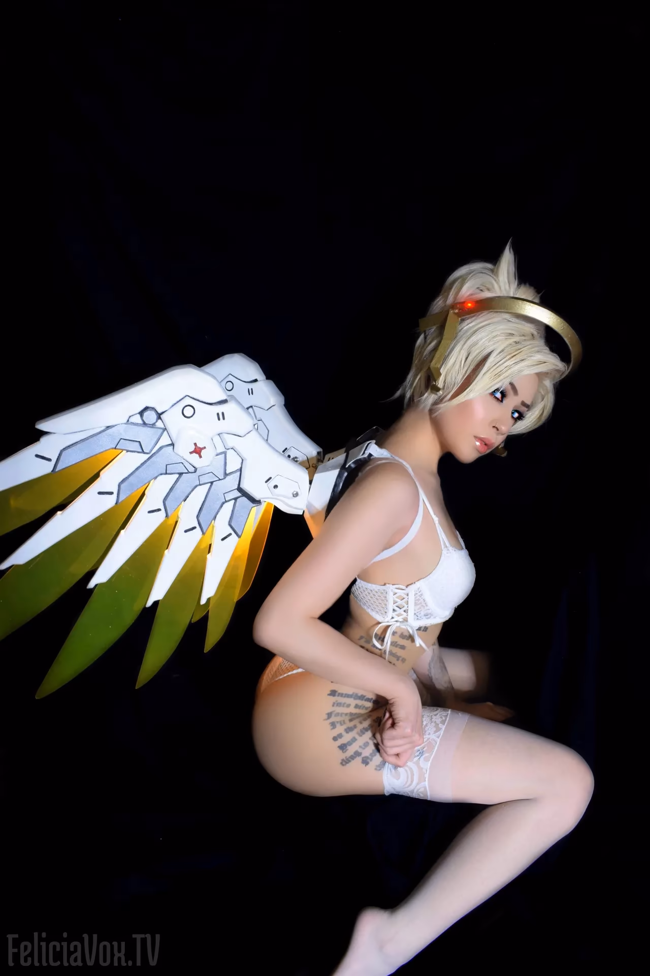 Felicia Vox as Mercy — cosplay photo 21 of 50