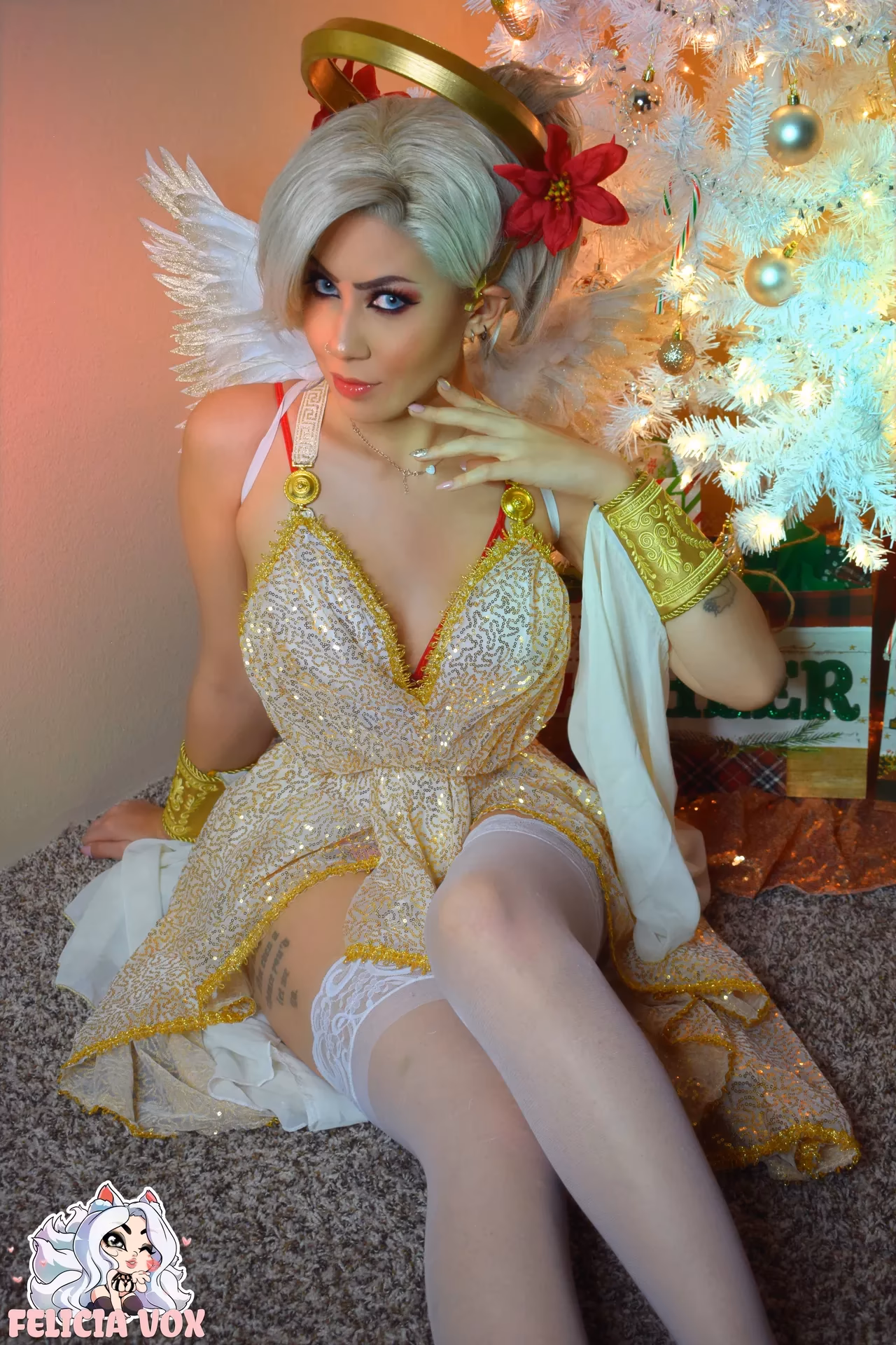 Felicia Vox as Mercy — cosplay photo 18 of 75