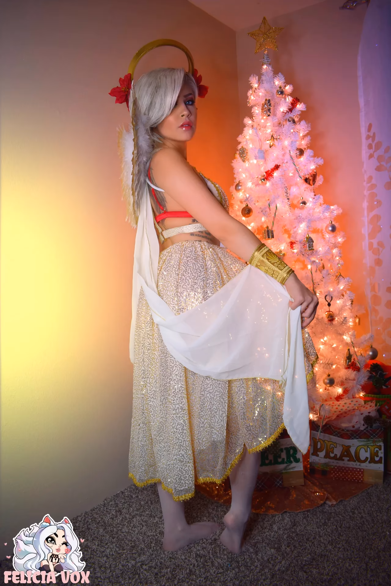 Felicia Vox as Mercy — cosplay photo 2 of 75