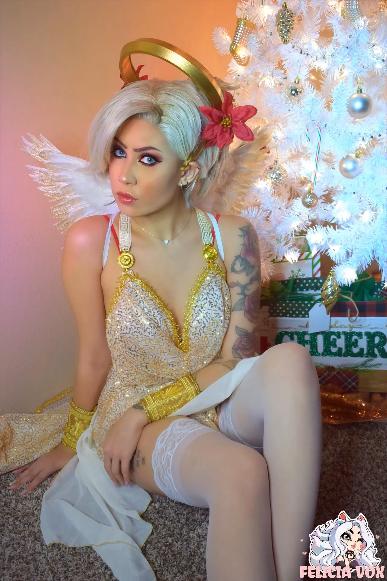 Felicia Vox as Mercy — cosplay photo 23 of 75