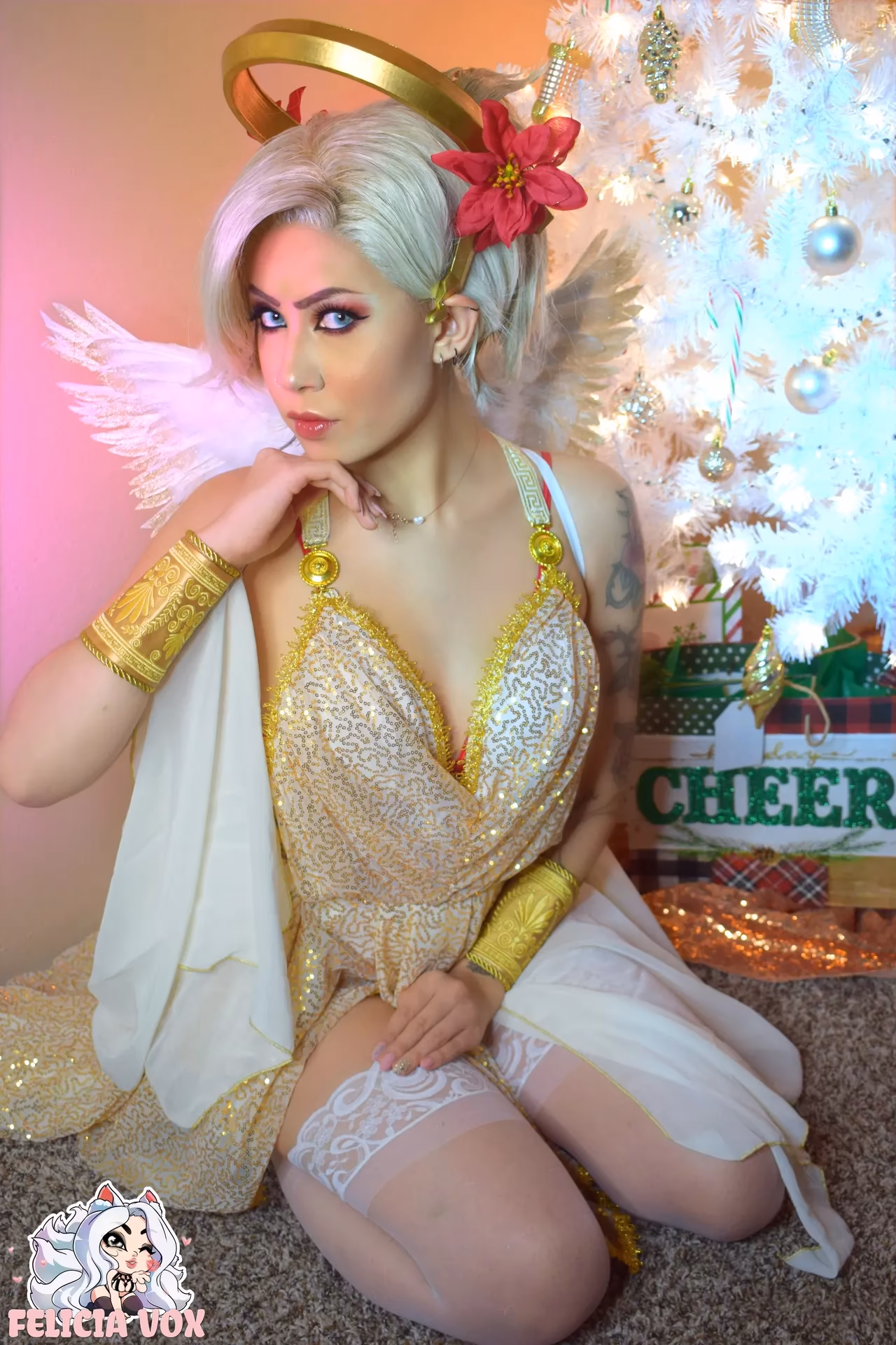 Felicia Vox as Mercy — cosplay photo 27 of 75