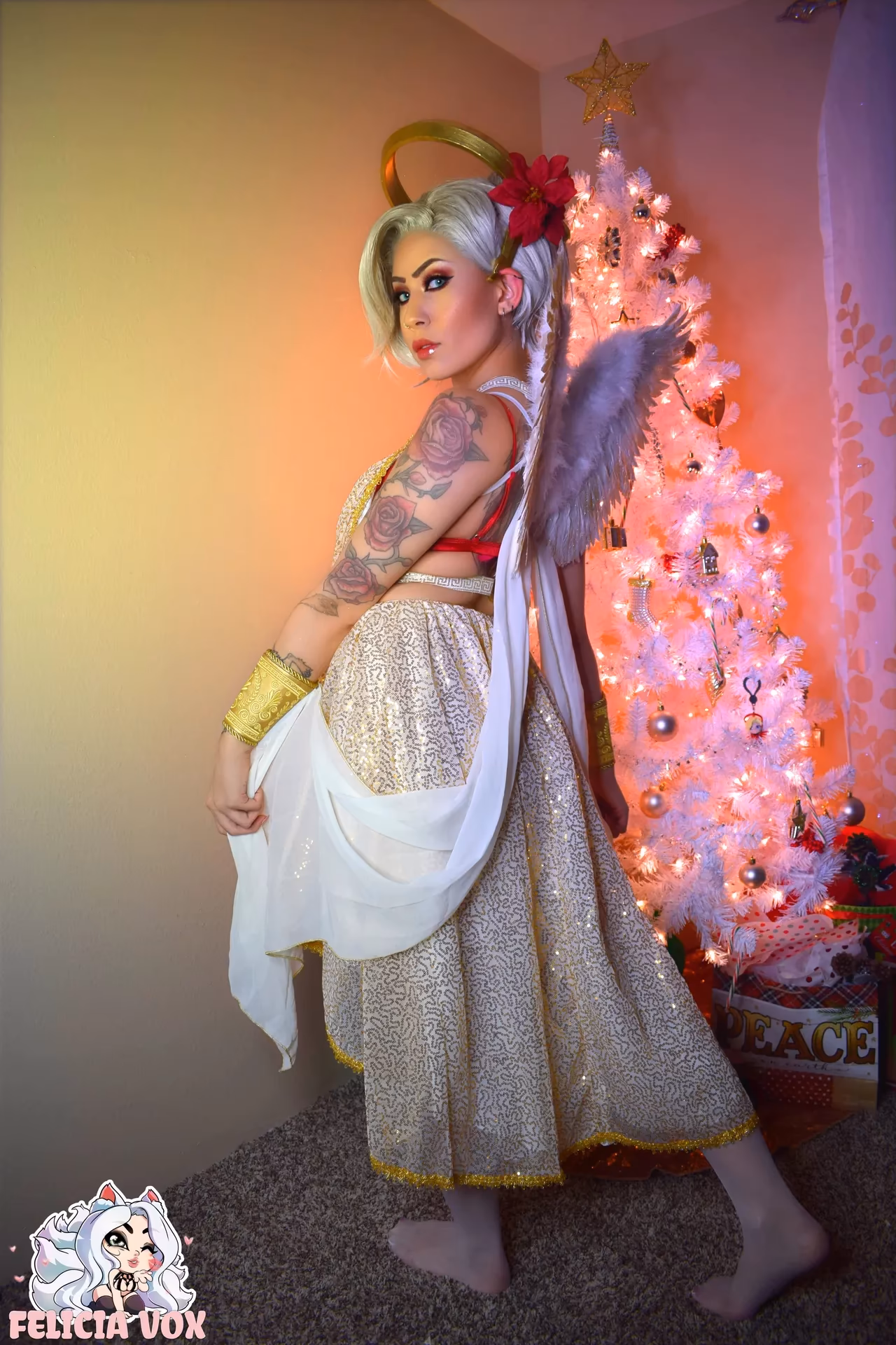 Felicia Vox as Mercy — cosplay photo 3 of 75