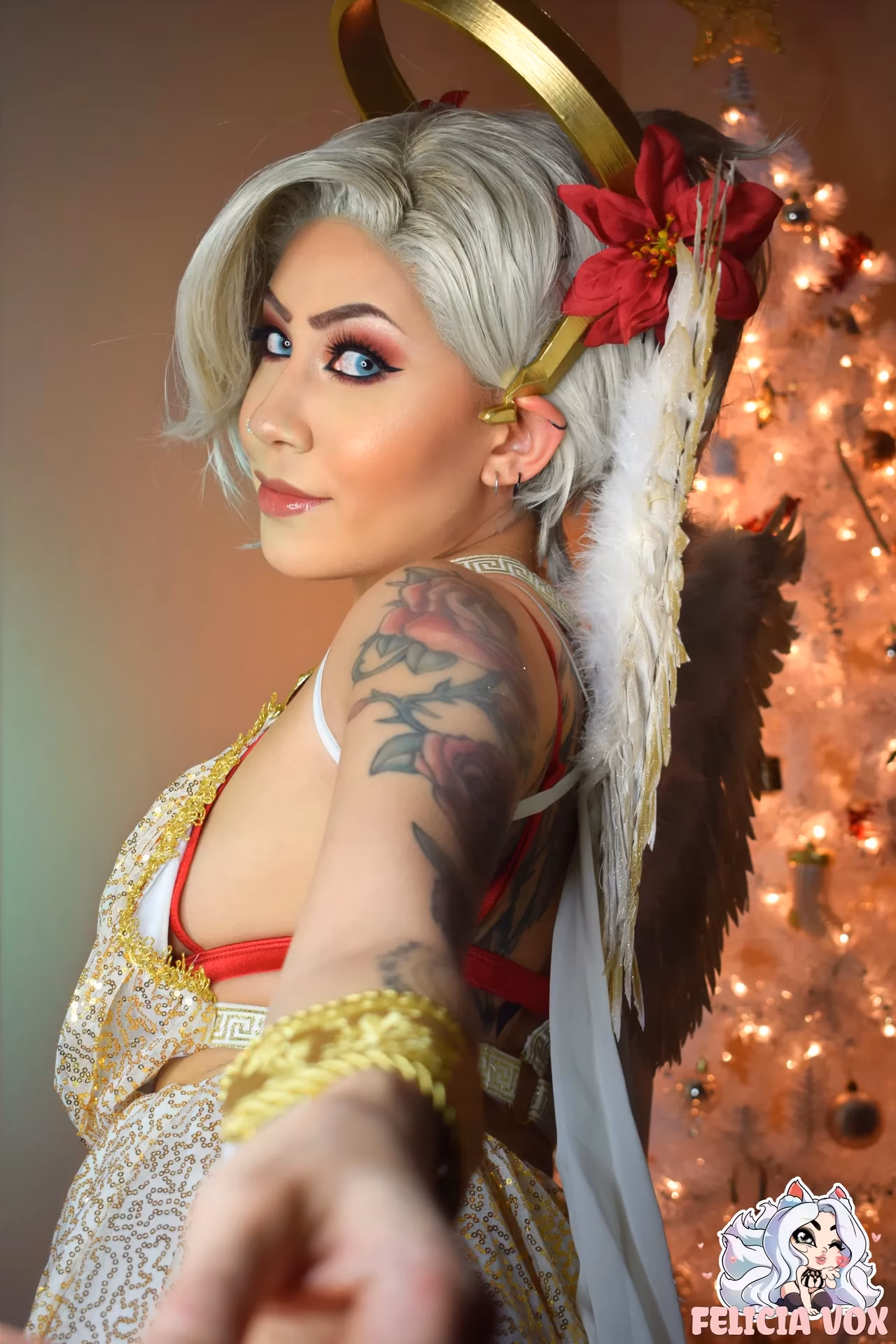 Felicia Vox as Mercy — cosplay photo 31 of 75