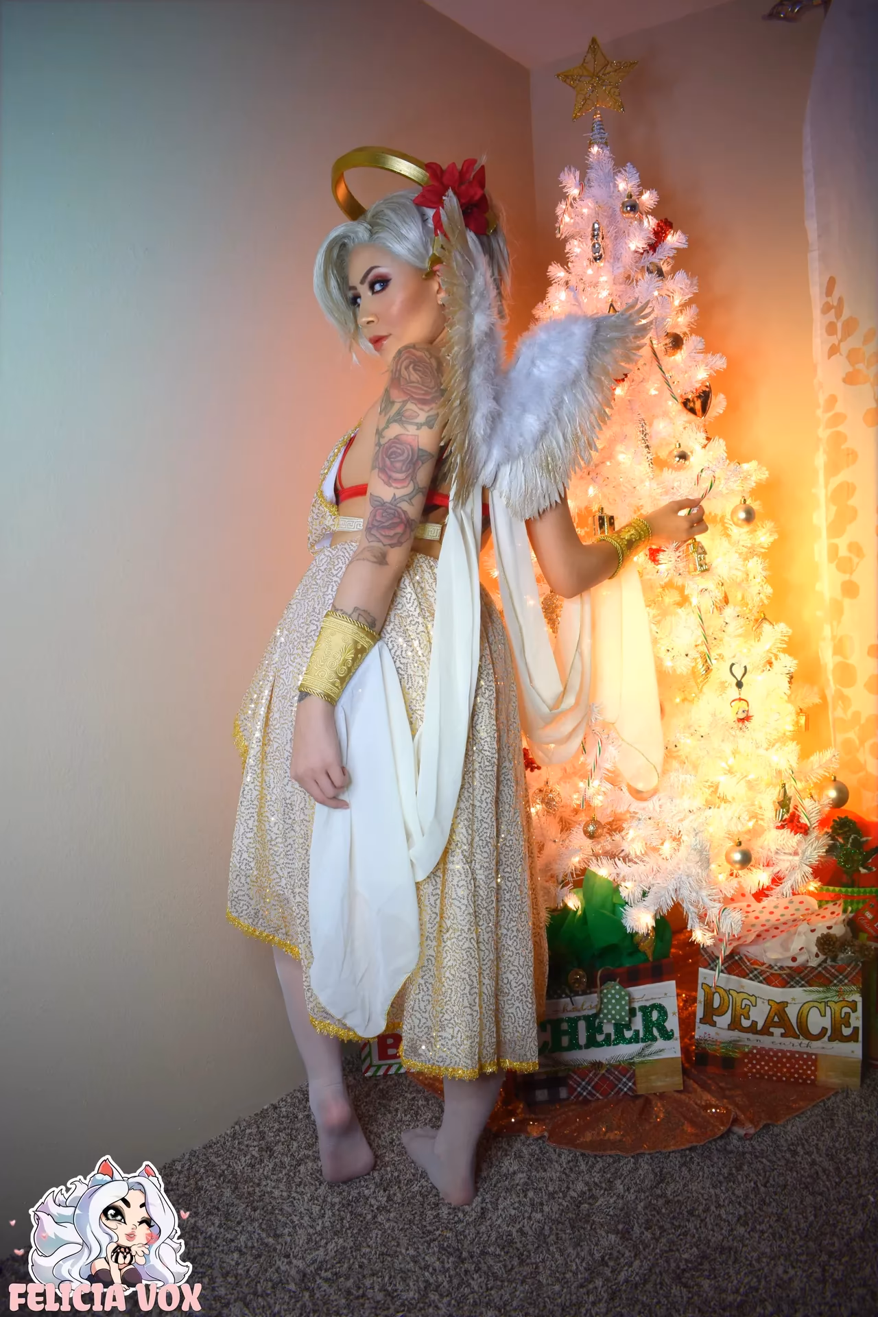 Felicia Vox as Mercy — cosplay photo 5 of 75