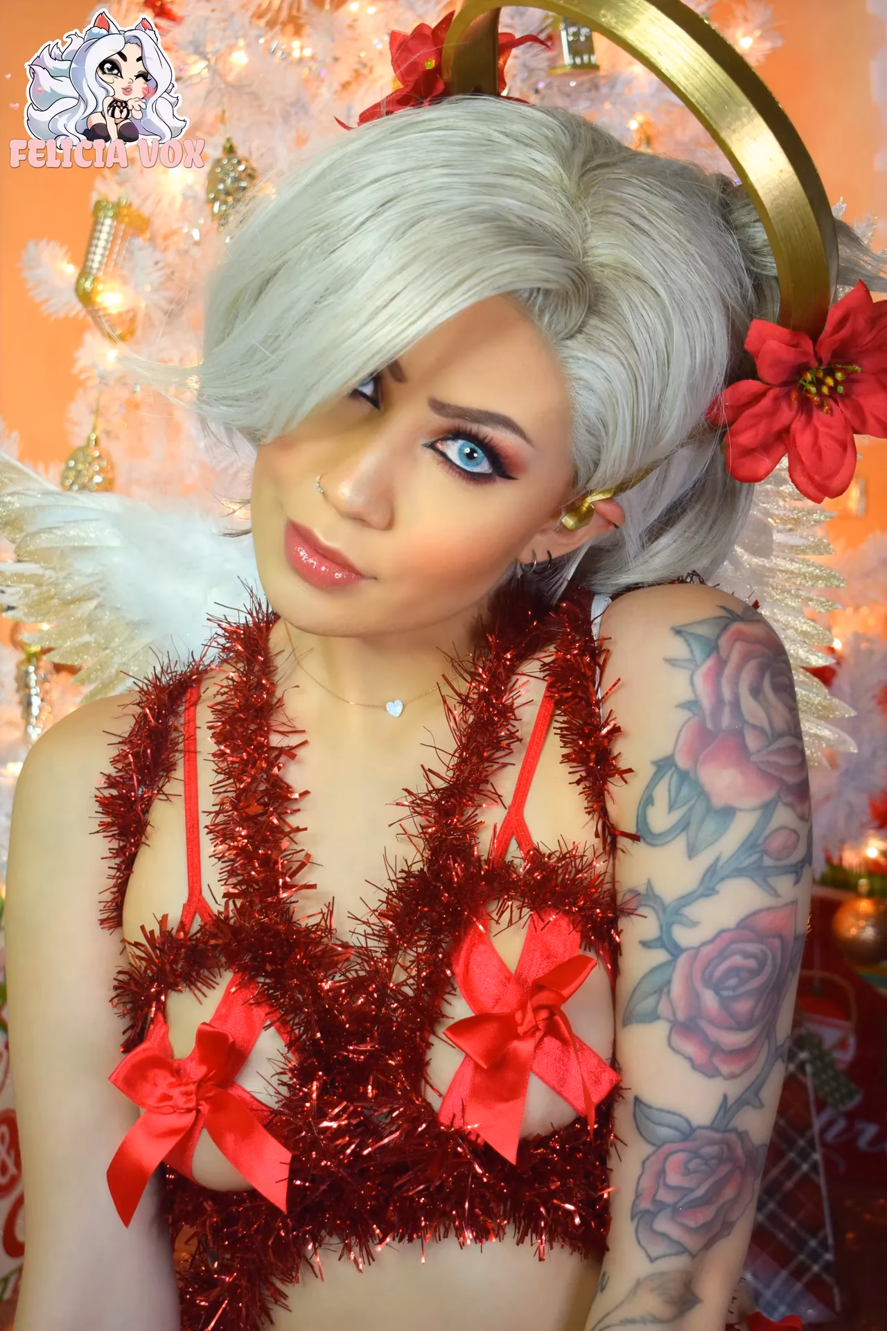 Felicia Vox as Mercy — cosplay photo 69 of 75