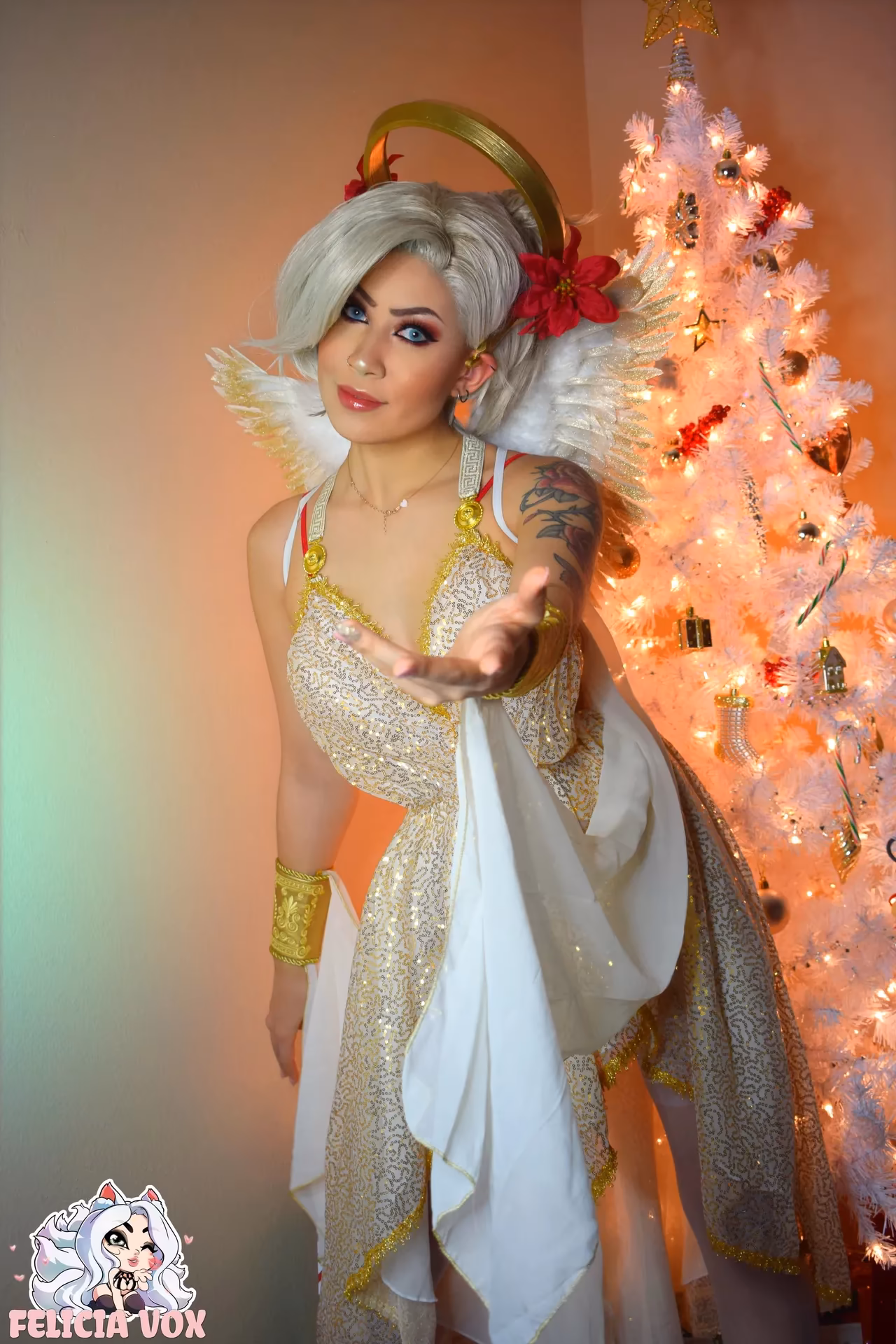 Felicia Vox as Mercy — cosplay photo 8 of 75