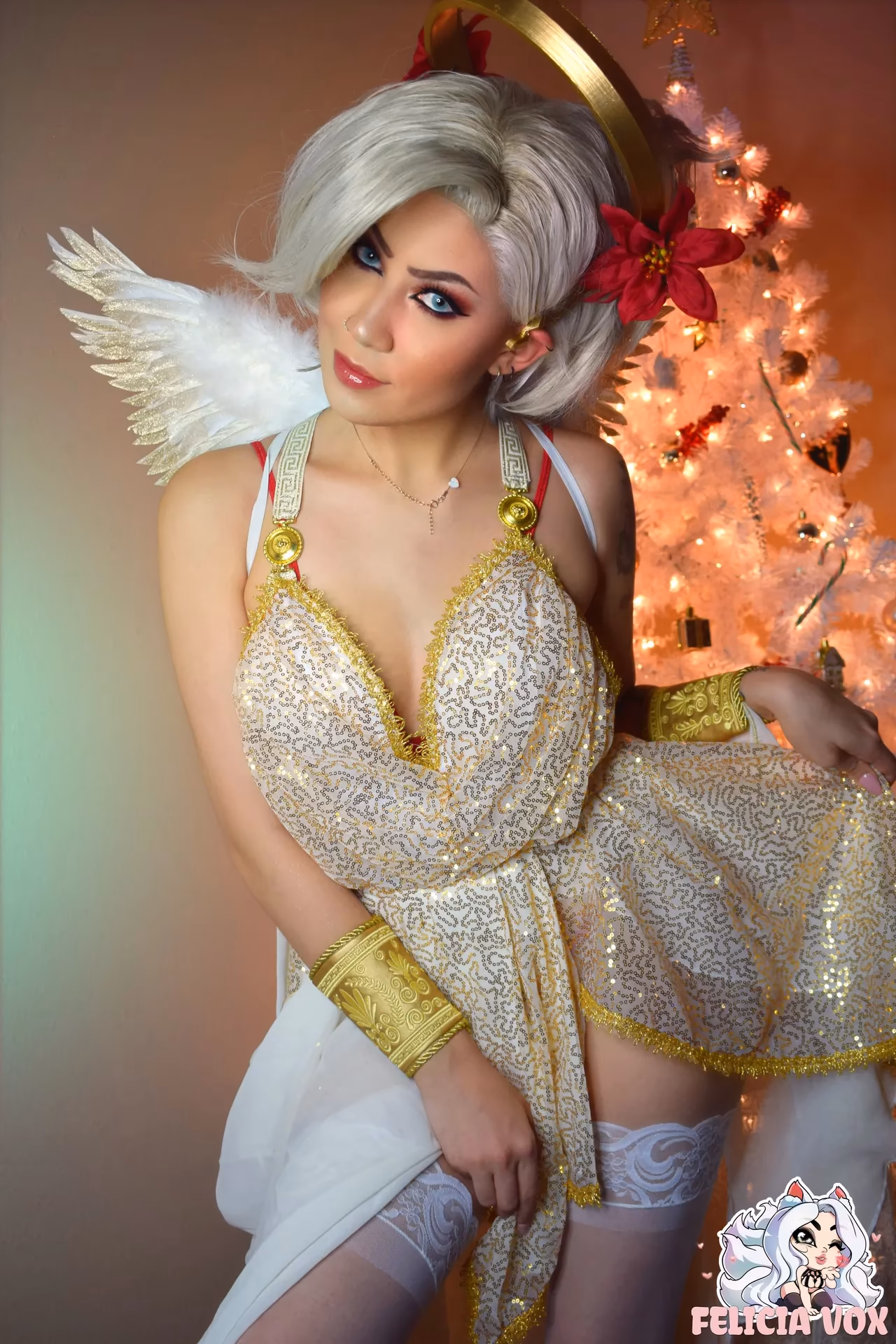 Felicia Vox as Mercy — cosplay photo 9 of 75