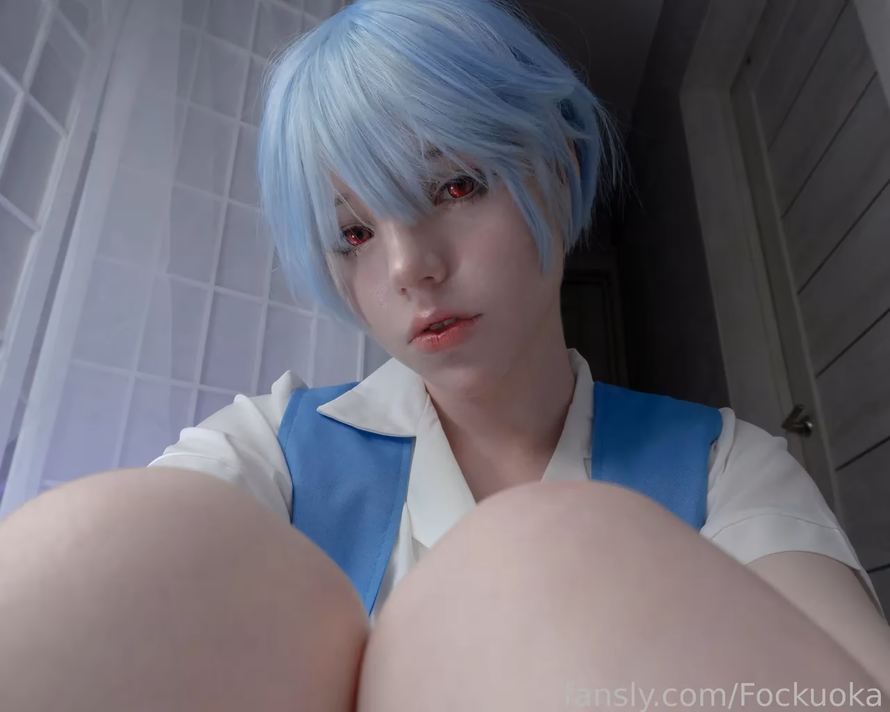 Fockuoka as Rei Ayanami — cosplay photo 8 of 13