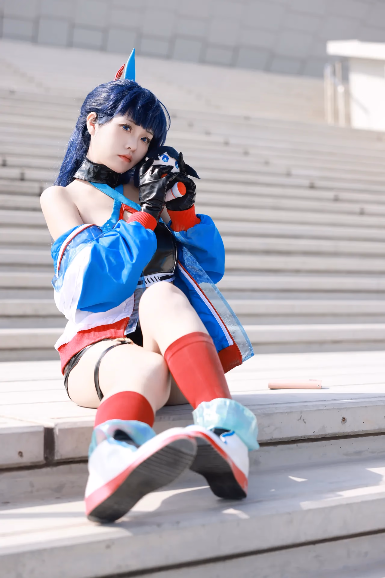 G44 wa Kizutsukanai as Rikka Takarada — cosplay photo 14 of 35
