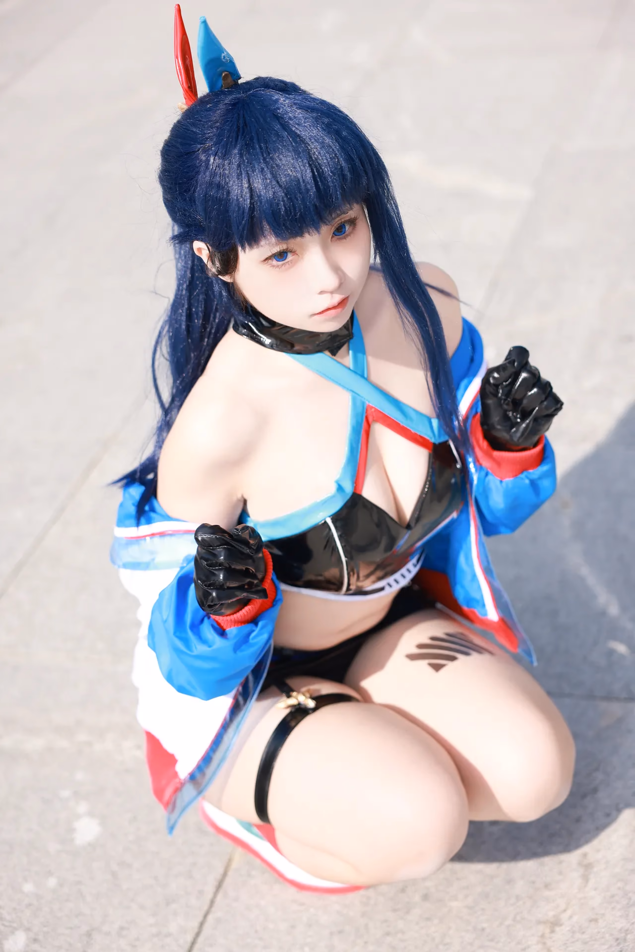 G44 wa Kizutsukanai as Rikka Takarada — cosplay photo 23 of 35