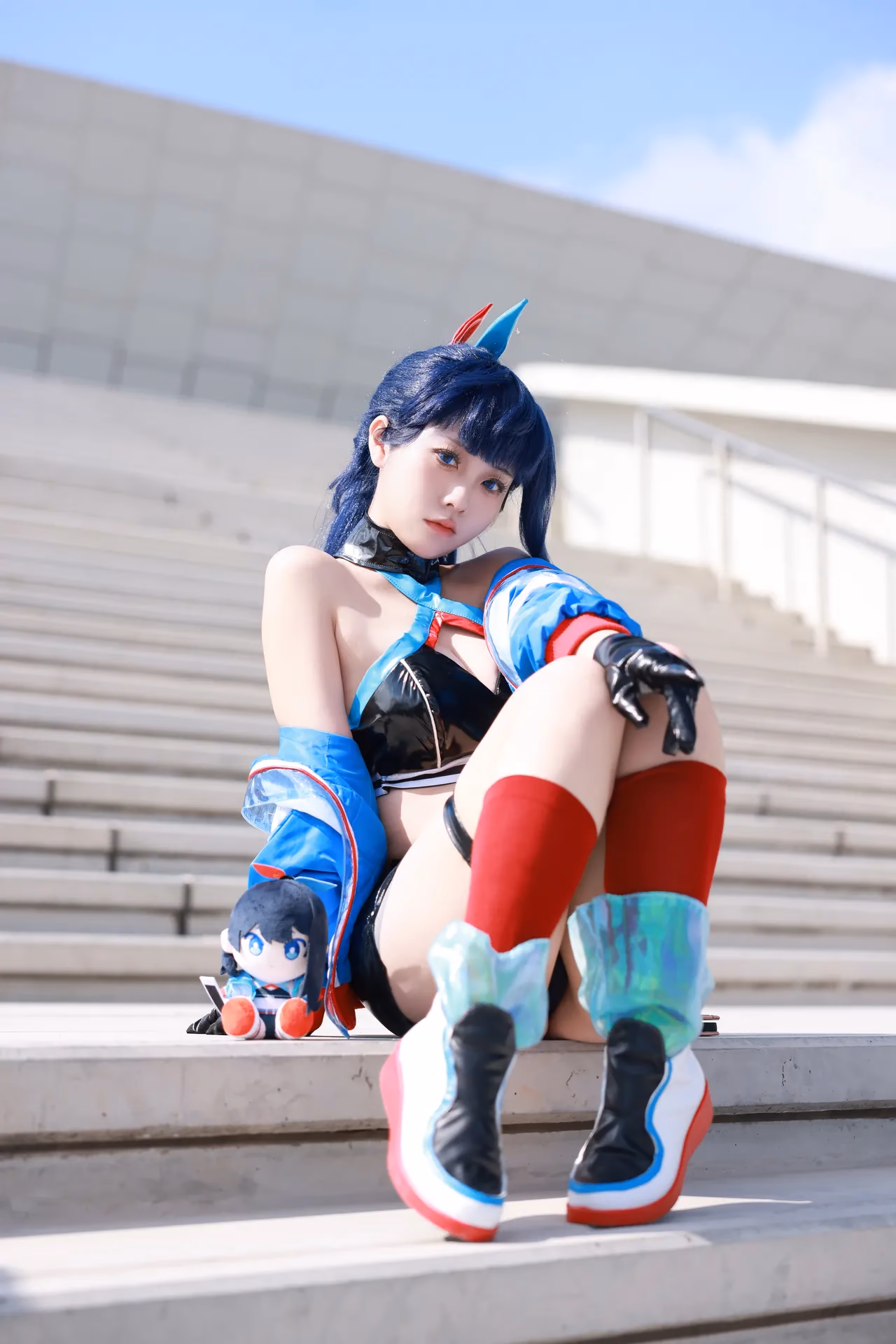 G44 wa Kizutsukanai as Rikka Takarada — cosplay photo 9 of 35