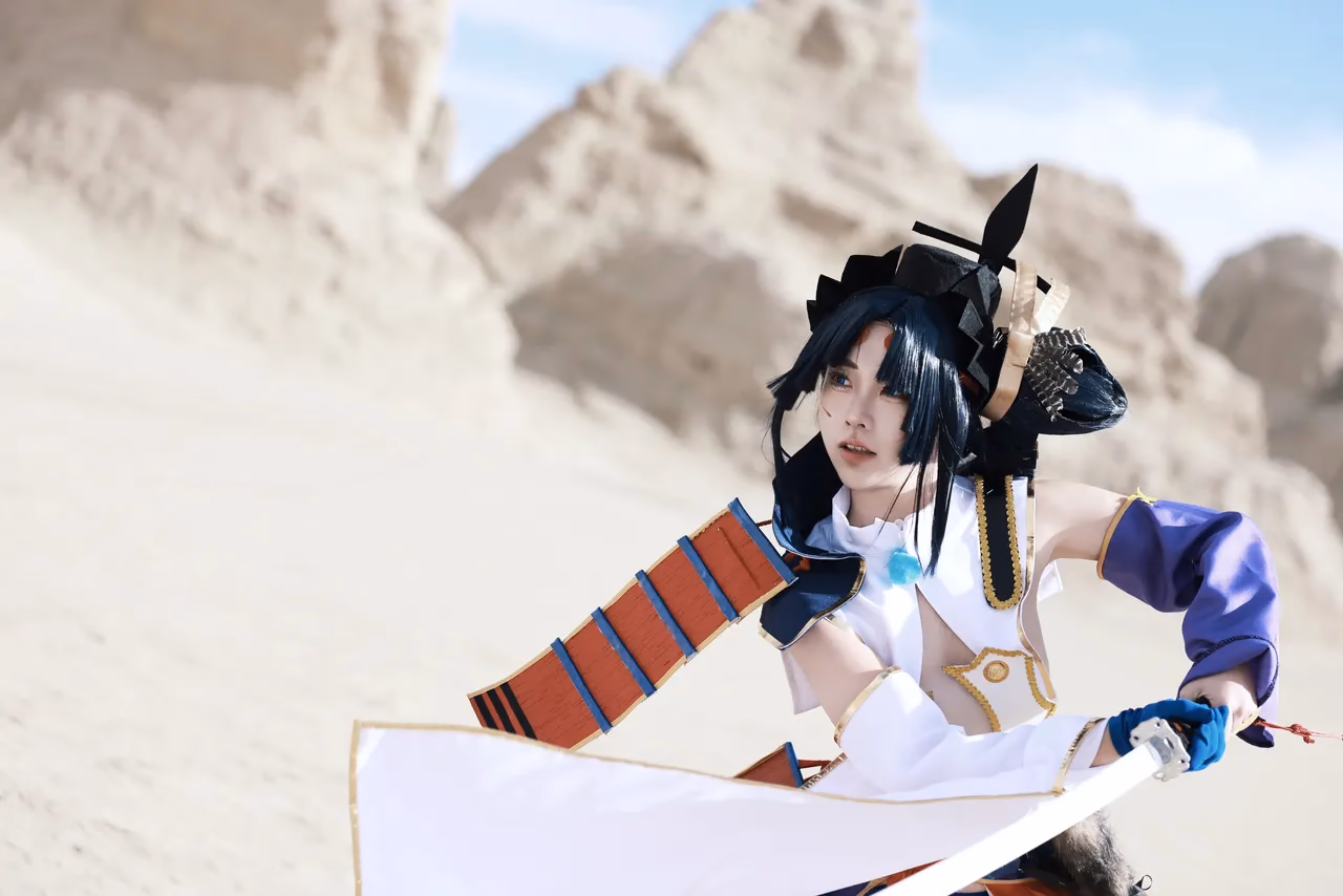 G44 wa Kizutsukanai as Ushiwakamaru — cosplay photo 3 of 31
