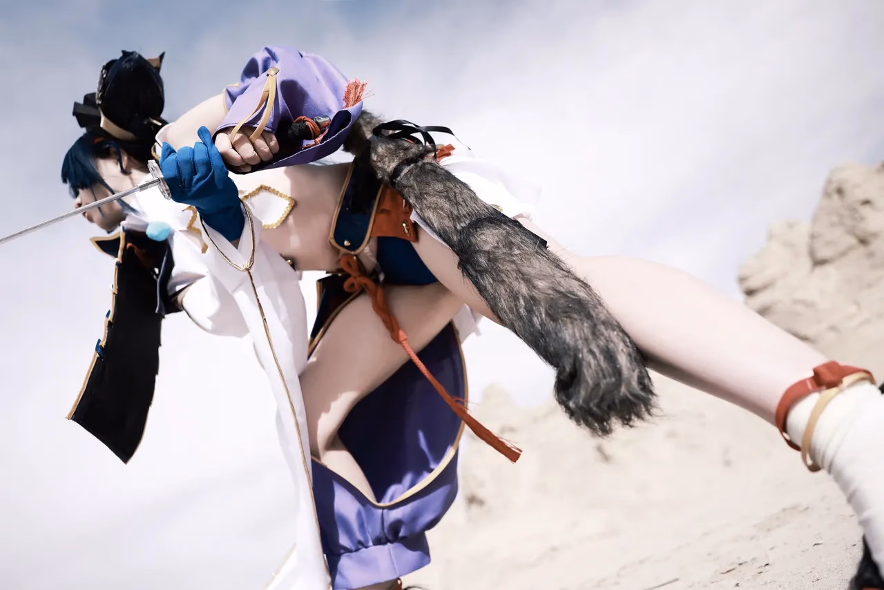 G44 wa Kizutsukanai as Ushiwakamaru — cosplay photo 6 of 31