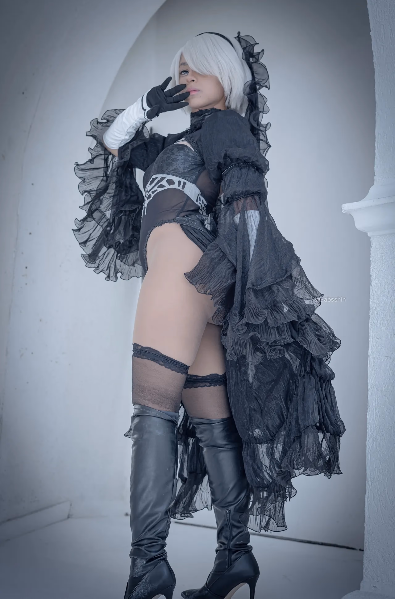 Gabsshin as 2B — cosplay photo 13 of 59