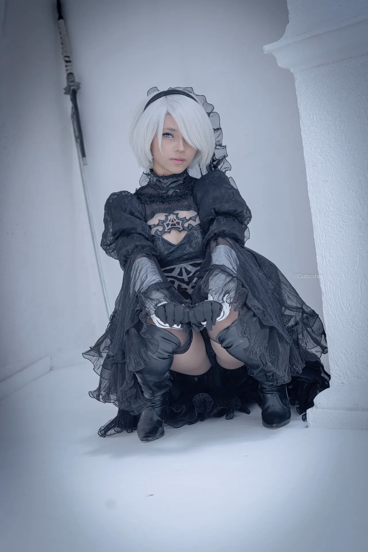 Gabsshin as 2B — cosplay photo 27 of 59