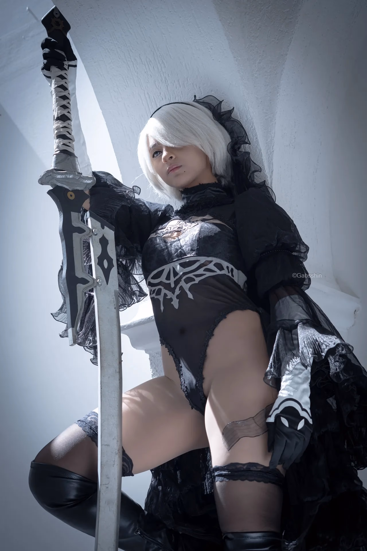 Gabsshin as 2B — cosplay photo 29 of 59