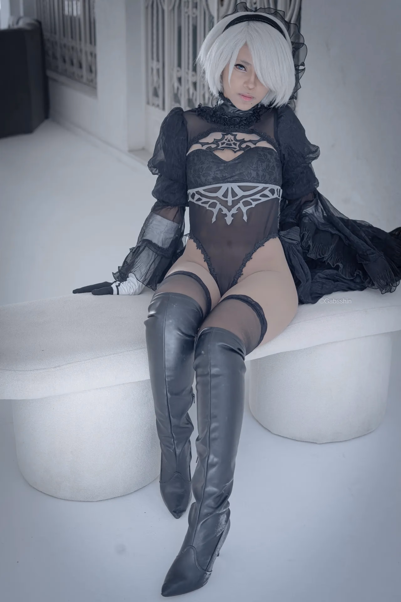 Gabsshin as 2B — cosplay photo 30 of 59