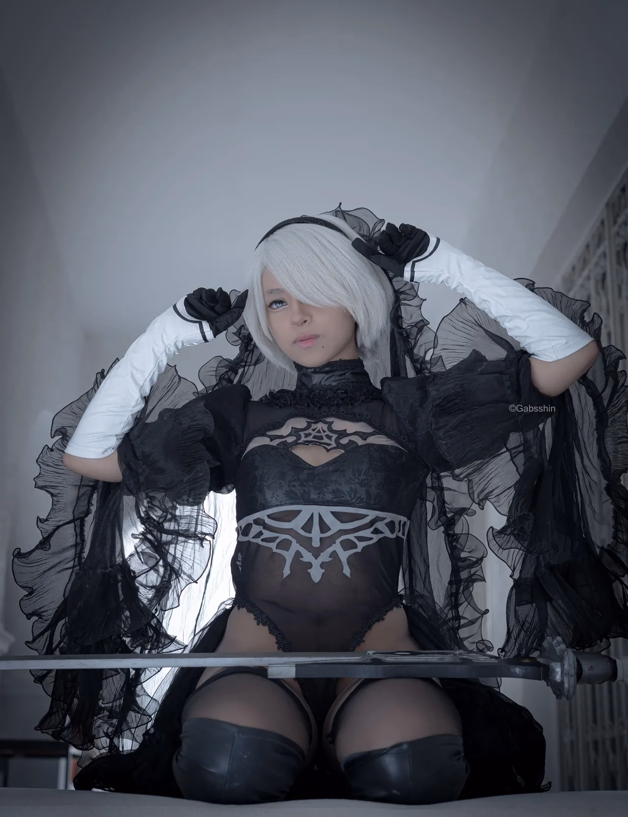 Gabsshin as 2B — cosplay photo 33 of 59
