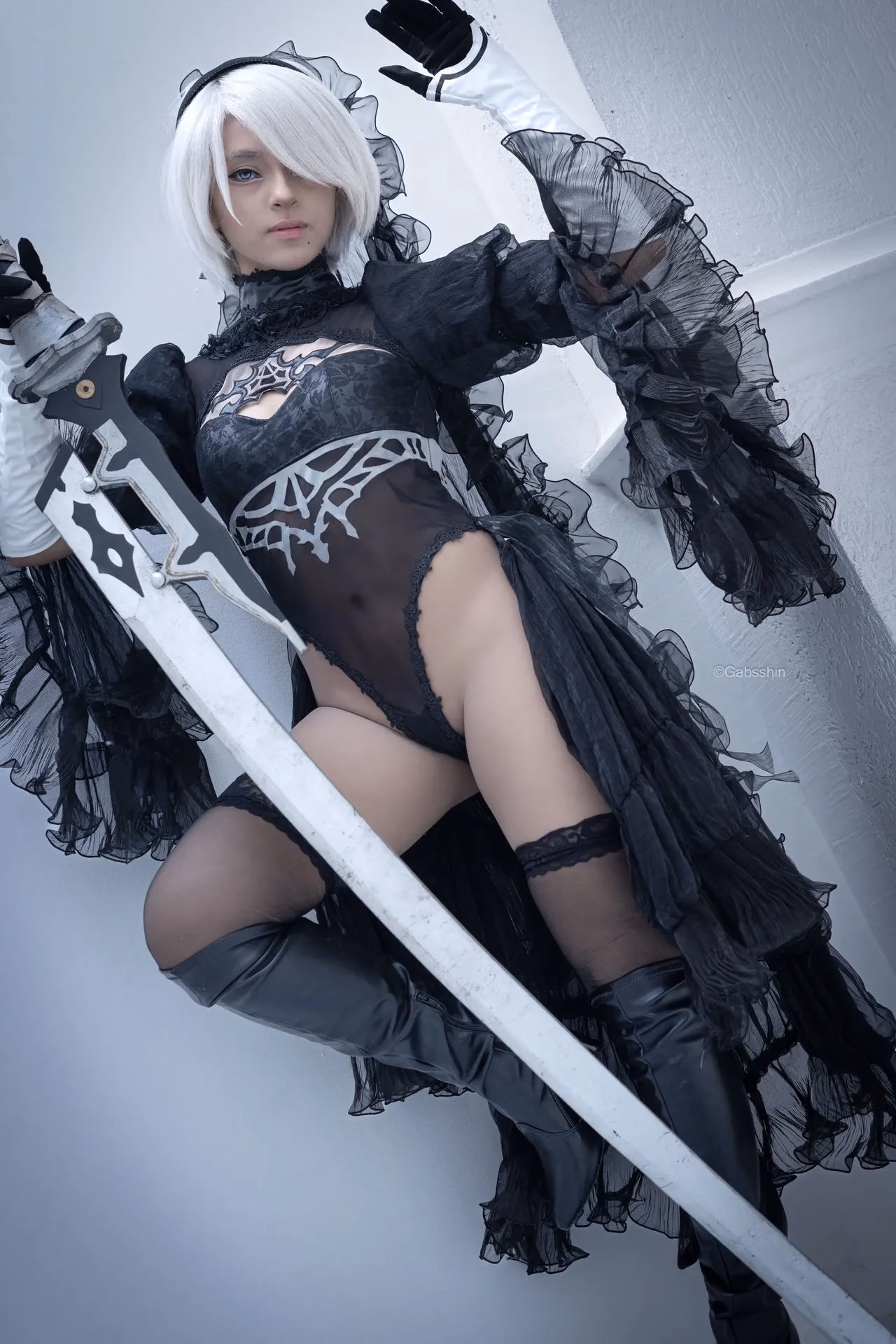 Gabsshin as 2B — cosplay photo 41 of 59