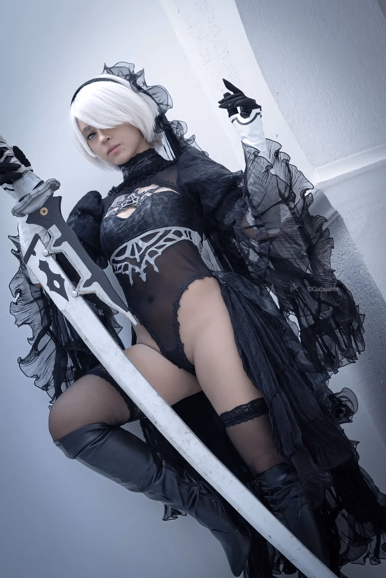 Gabsshin as 2B — cosplay photo 42 of 59
