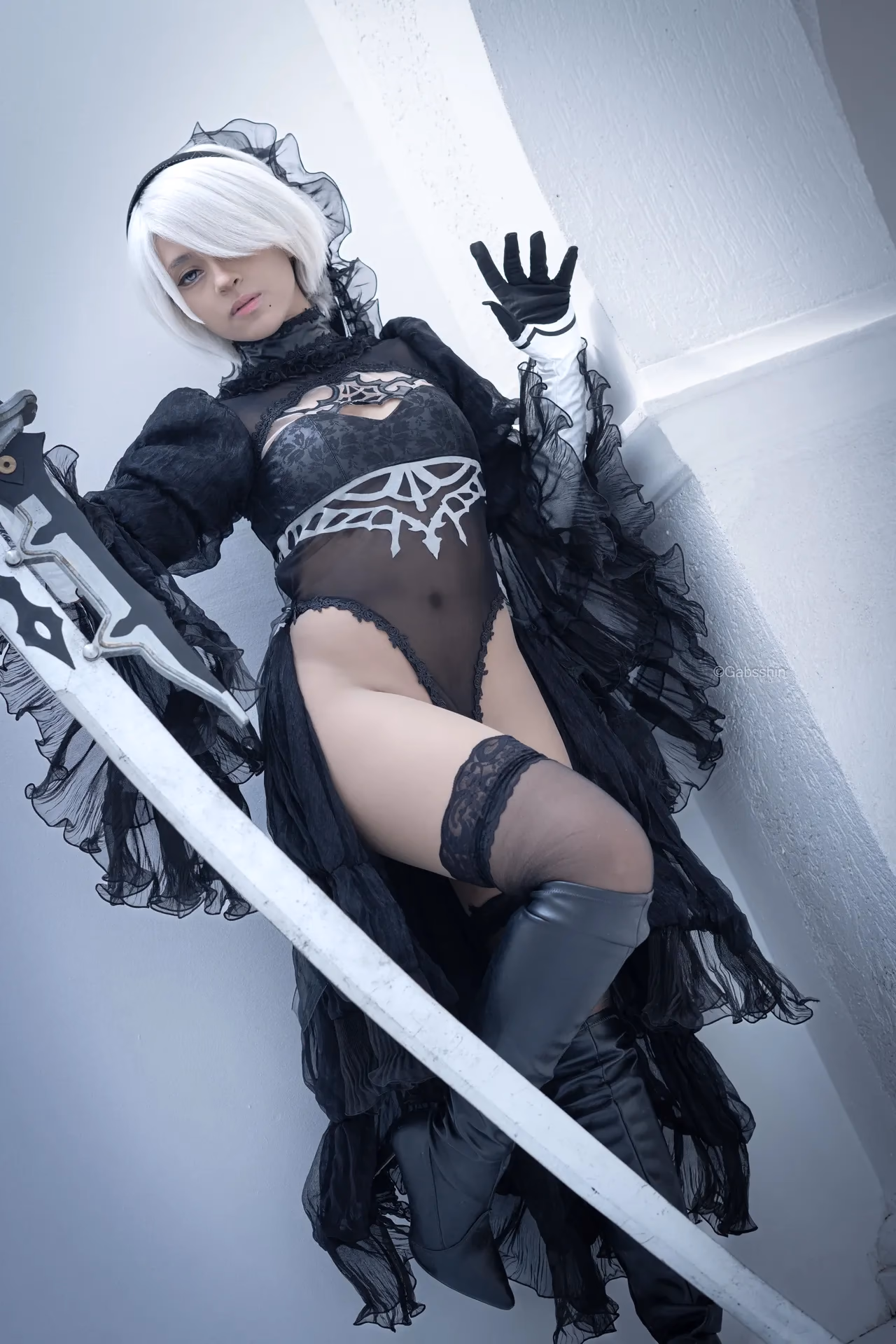 Gabsshin as 2B — cosplay photo 45 of 59