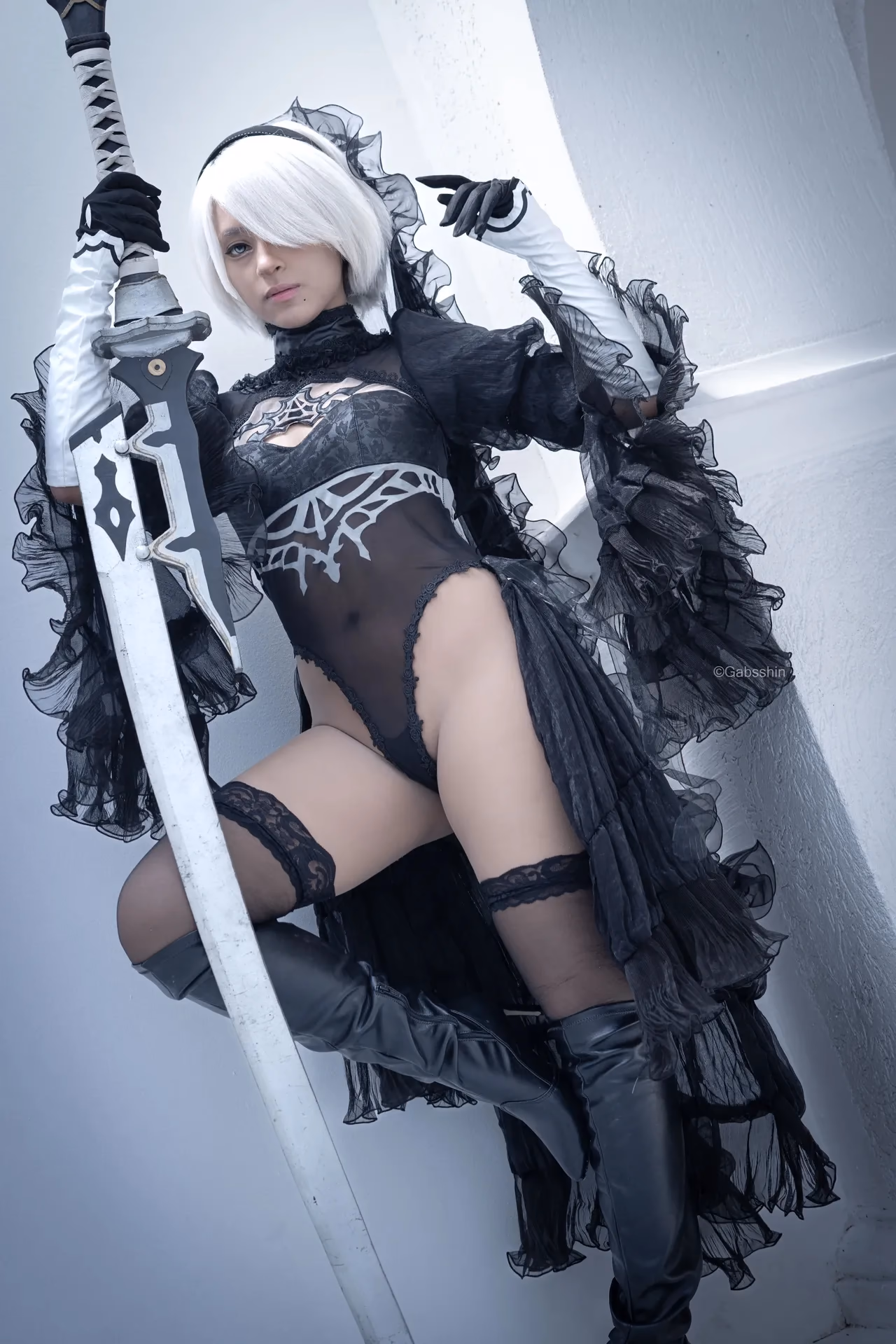 Gabsshin as 2B — cosplay photo 46 of 59