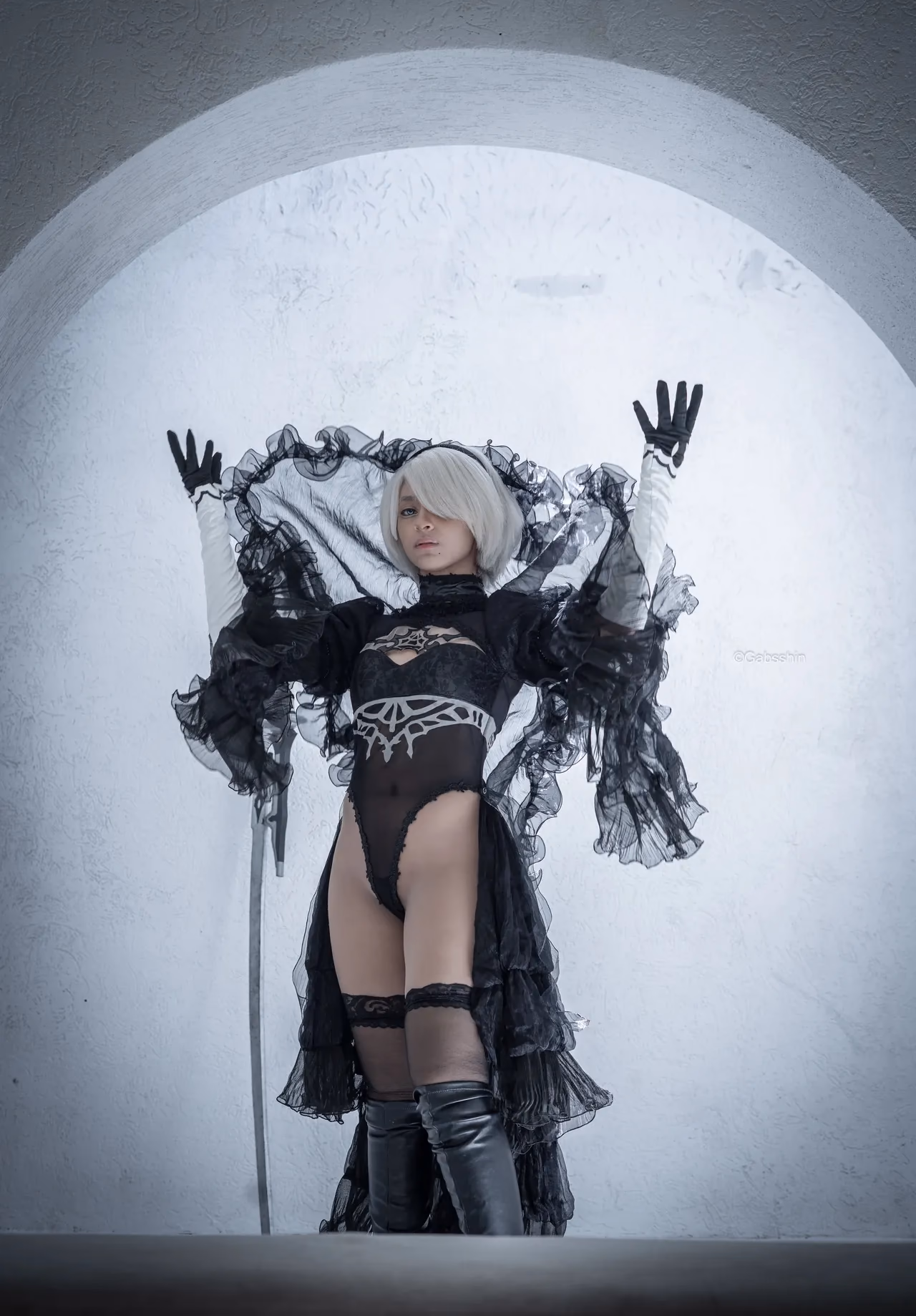 Gabsshin as 2B — cosplay photo 53 of 59