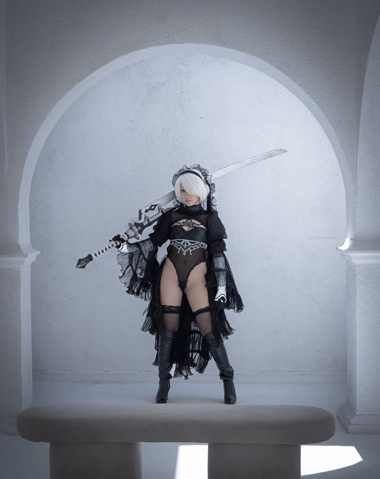 Gabsshin as 2B — cosplay photo 57 of 59