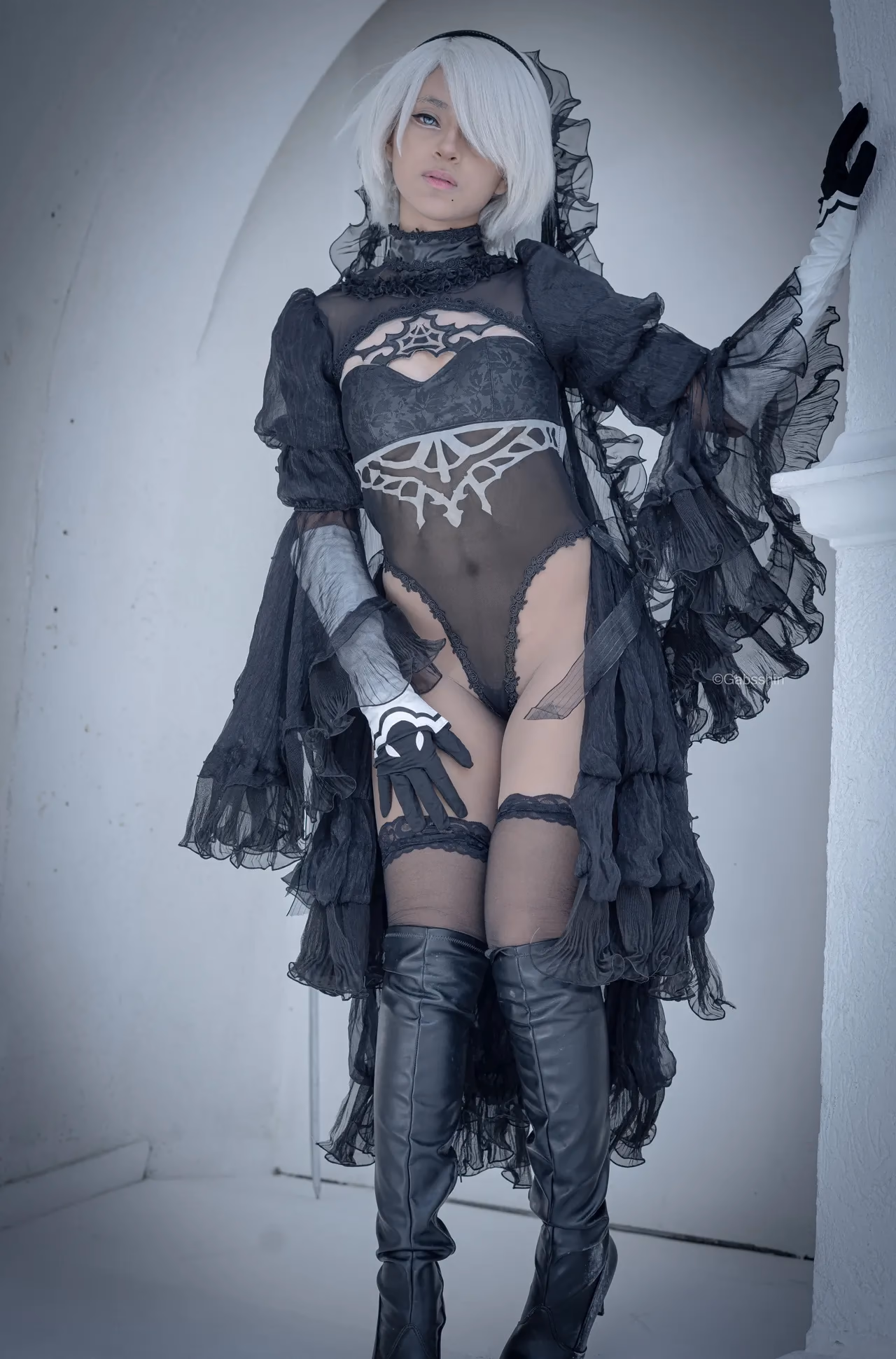 Gabsshin as 2B — cosplay photo 7 of 59