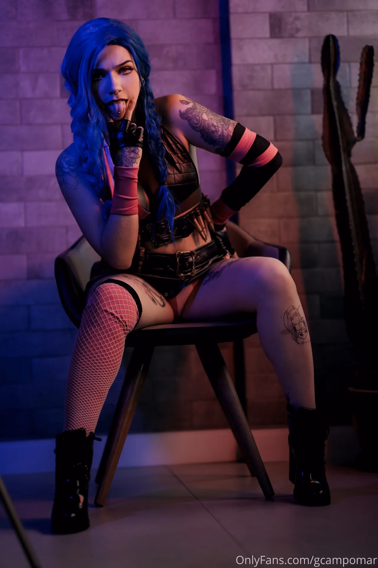 Giovanna Campomar as Jinx — cosplay photo 3 of 23