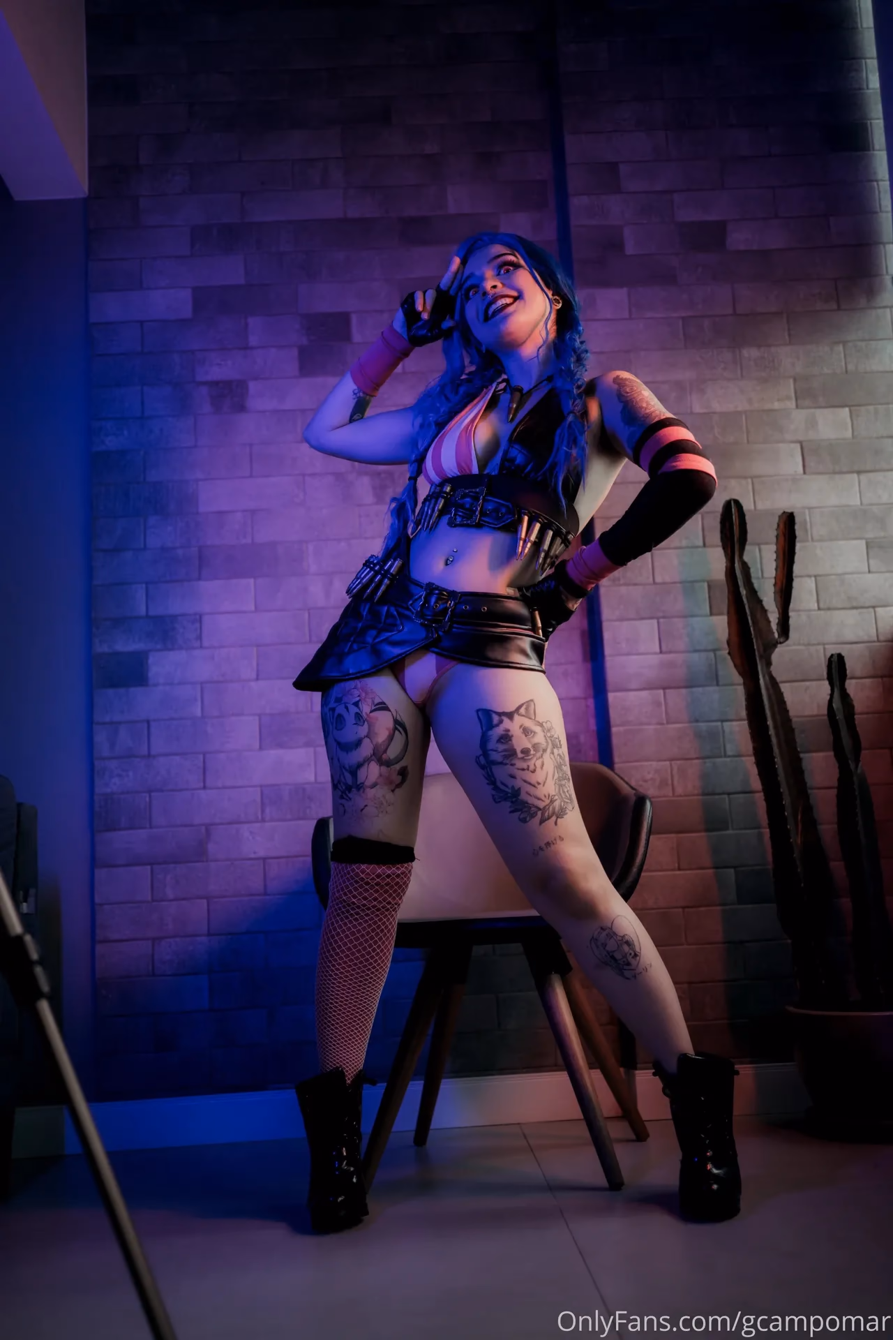 Giovanna Campomar as Jinx — cosplay photo 4 of 23