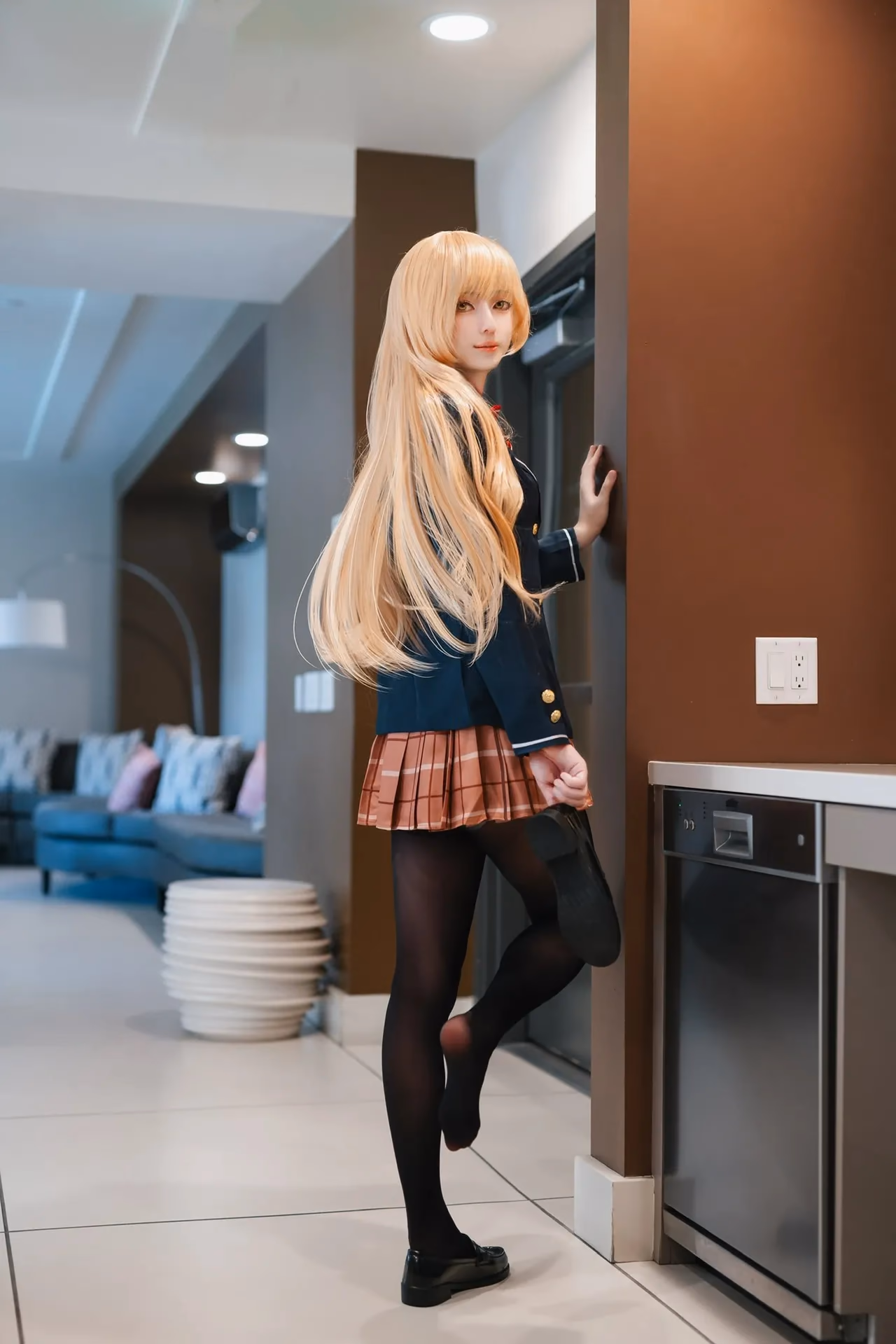 Glucose - Mahiru Shiina - The Angel Next Door Spoils Me Rotten (Otonari no Tenshi-sama) - Cosplay Gallery - 10 Images — gallery preview
