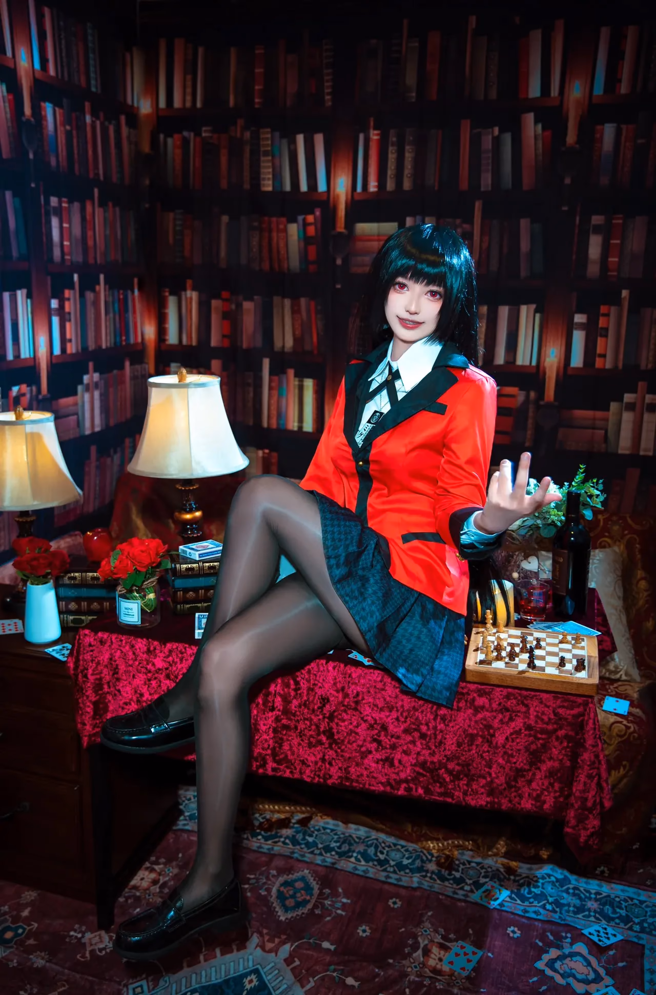 Glucose - Yumeko Jabami - Kakegurui: Compulsive Gambler - Cosplay Gallery - 12 Images — gallery preview