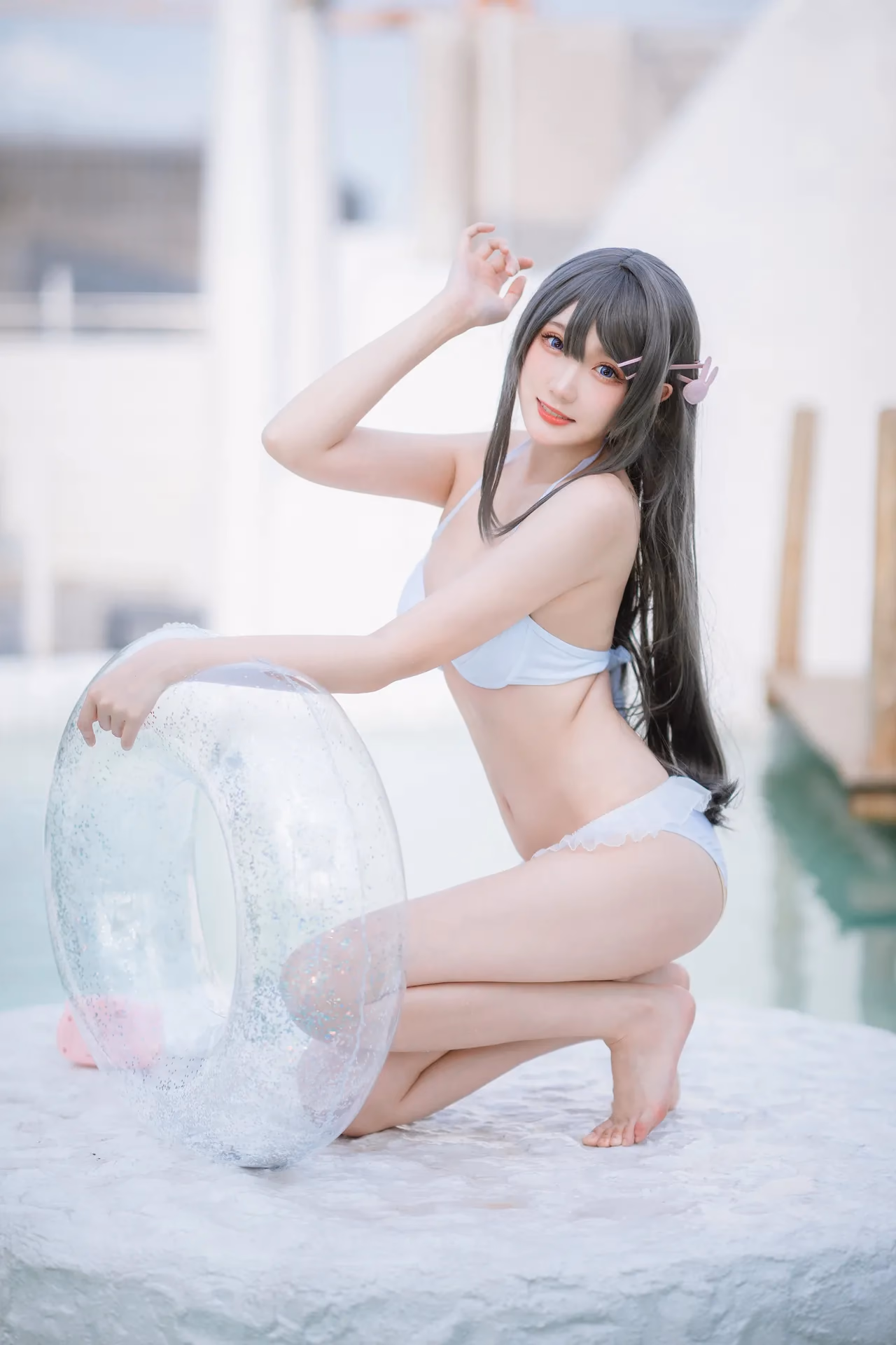 Guaxichan as Mai Sakurajima — cosplay photo 10 of 28