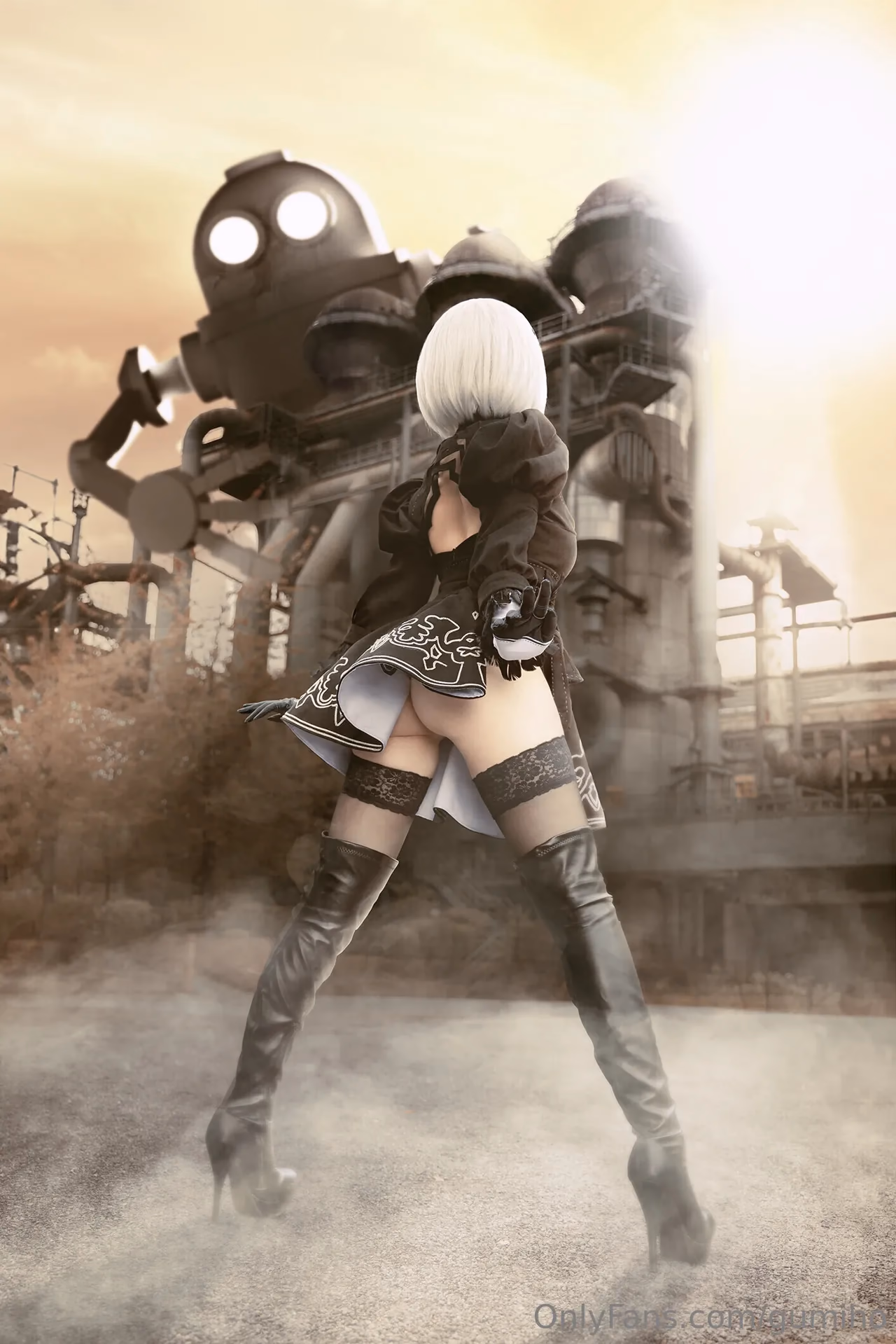 Gumiho Hannya as 2B — cosplay photo 2 of 28