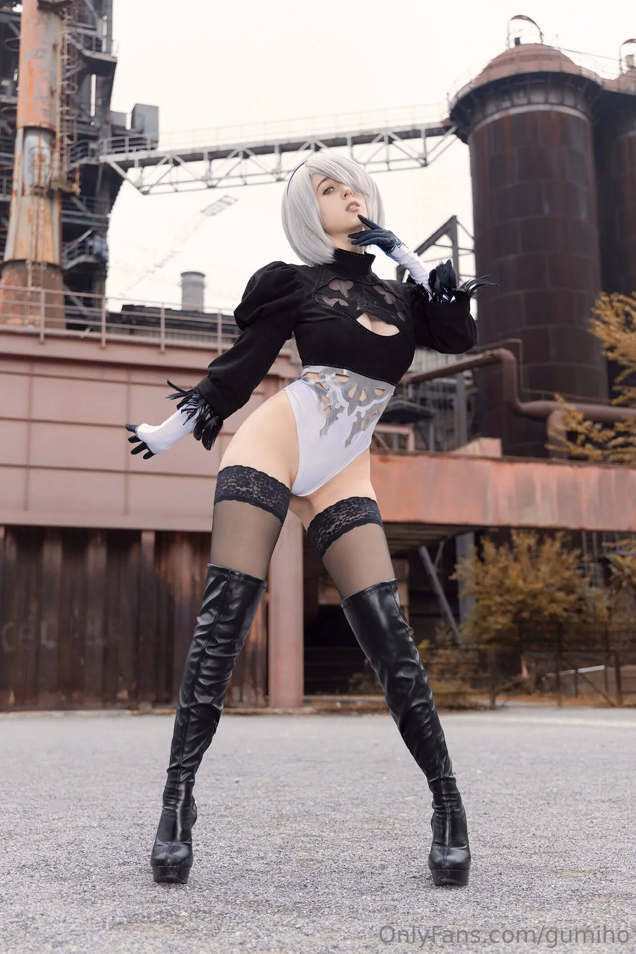 Gumiho Hannya as 2B — cosplay photo 6 of 28